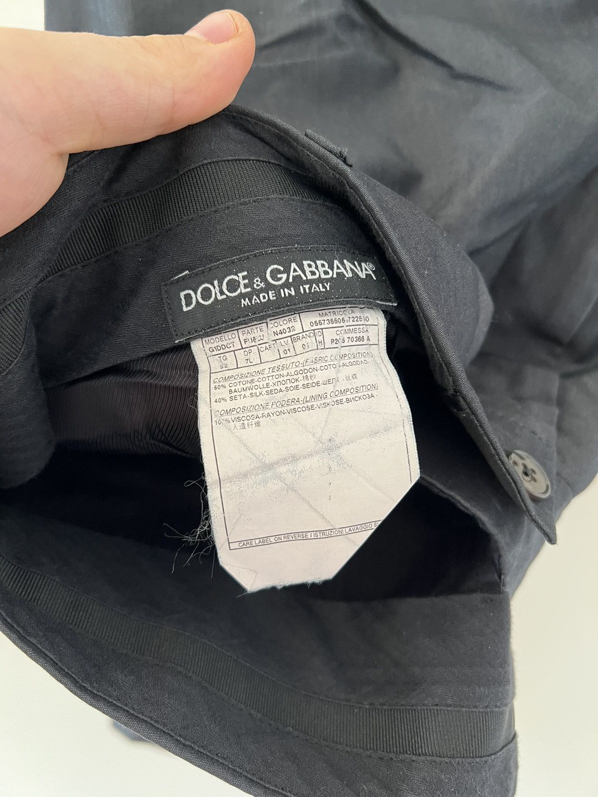 Dolce & Gabbana Dolce Gabbana Suit Size 52R - 8 Thumbnail