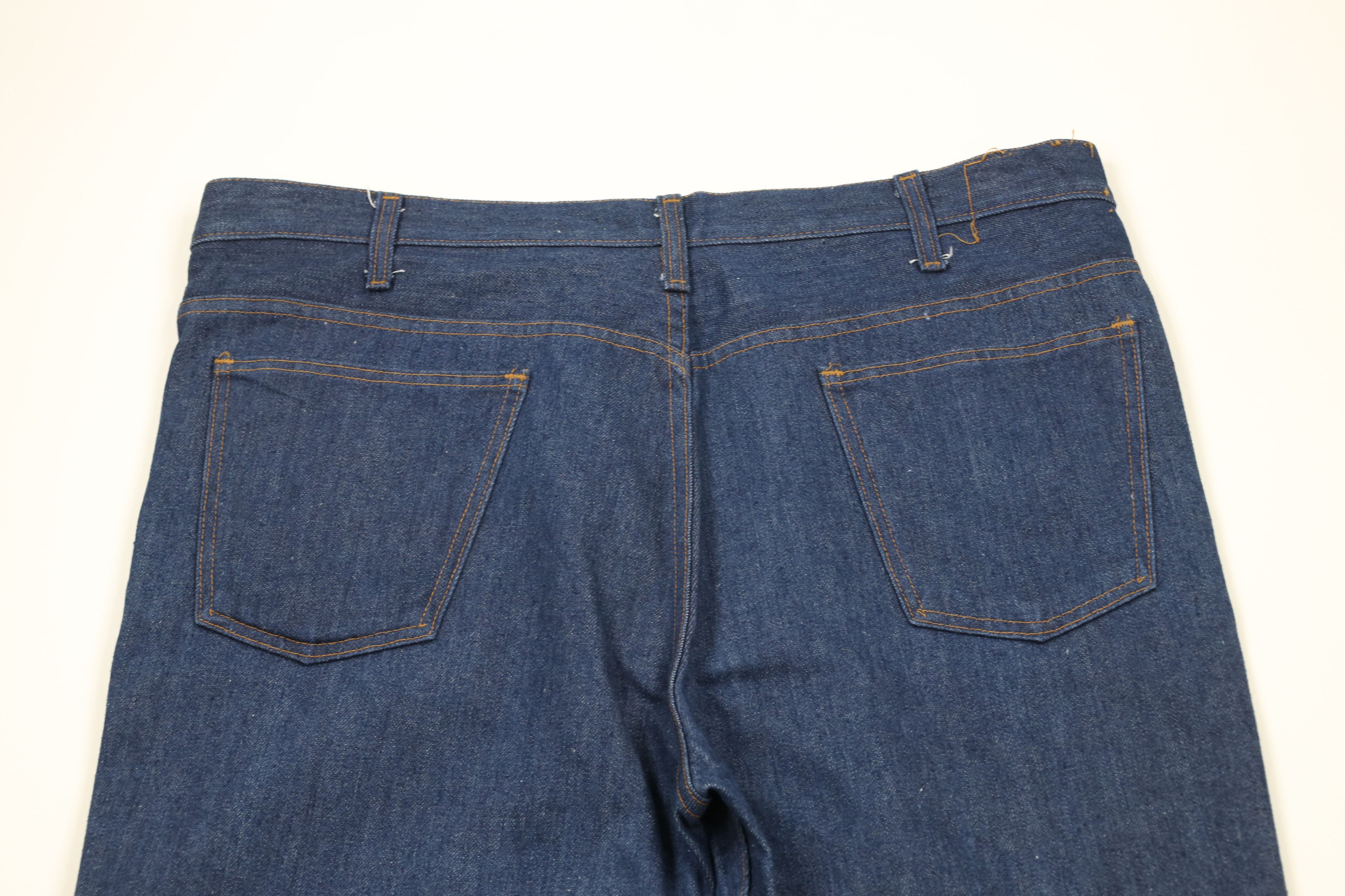 Vintage Vintage 70s Streetwear Bell Bottoms Denim Jeans Blue USA Size US 40 / EU 56 - 7 Thumbnail
