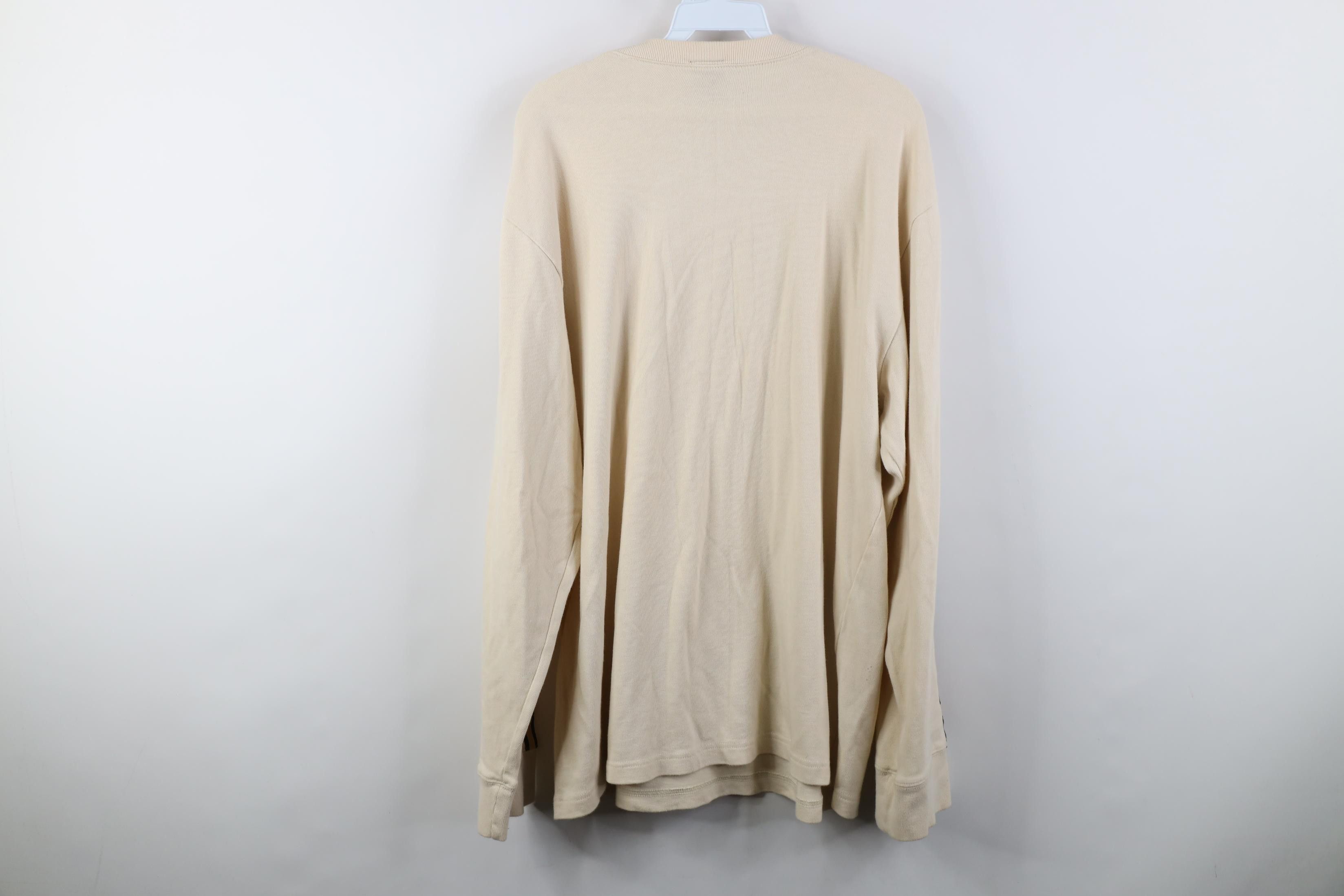 Nautica Vintage 90s Nautica Heavyweight Ribbed Long Sleeve T-Shirt Size US XL / EU 56 / 4 - 12 Thumbnail