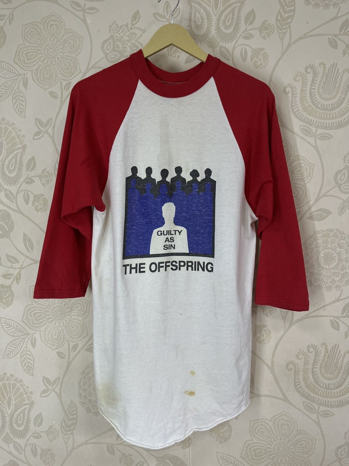 Band Tees Vtg 90s The Offspring Guilty As Sin Folsom Prison Concert Size US M / EU 48-50 / 2 - 3 Thumbnail