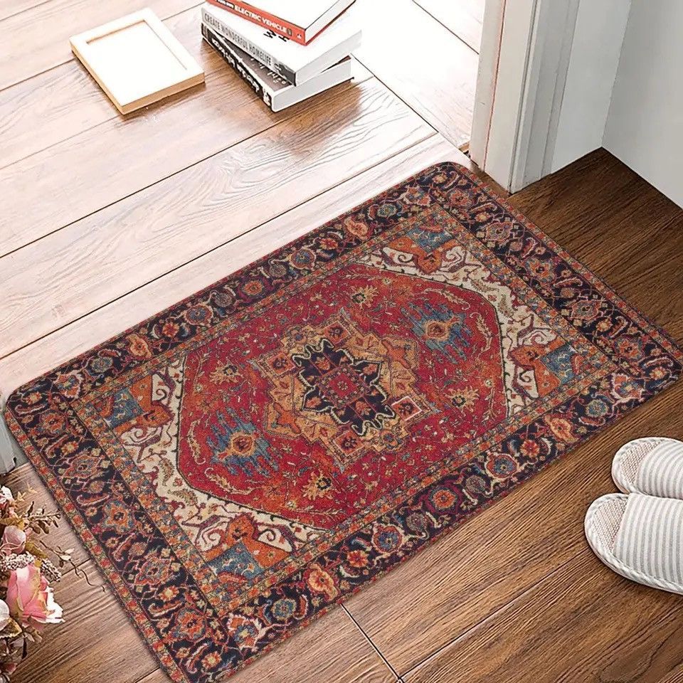 Designer Moroccan Ethnic Bath Living Room Carpet Size ONE SIZE - 1 Thumbnail