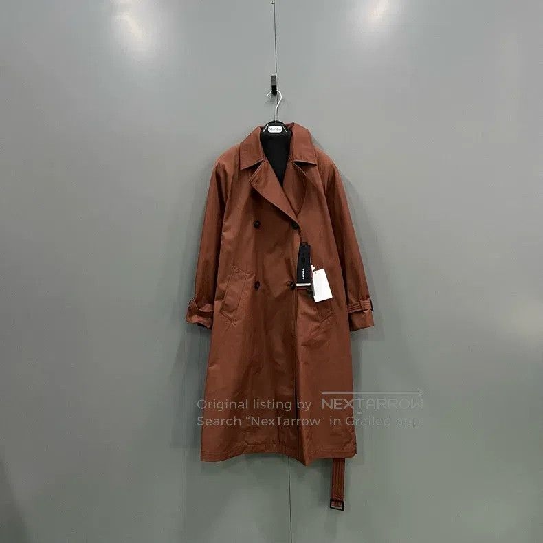 Max Mara Max Mara Oxblood Long Trench Coat Size M / US 6-8 / IT 42-44 - 1 Thumbnail