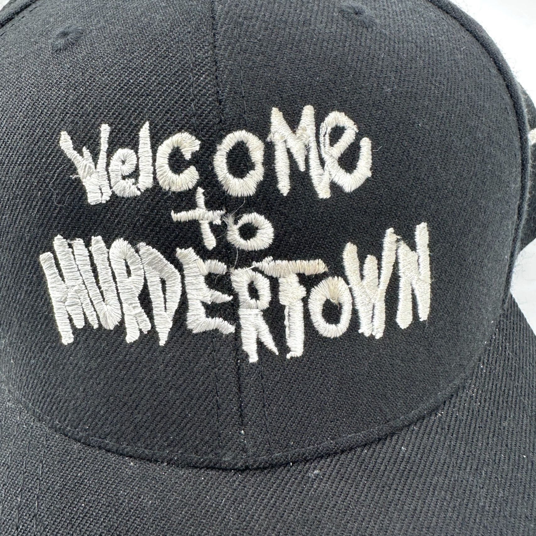 Vintage The Classics YuPoong Hat Snapback Adjustable Black Murdertown Welcome to Band Size ONE SIZE - 2 Thumbnail