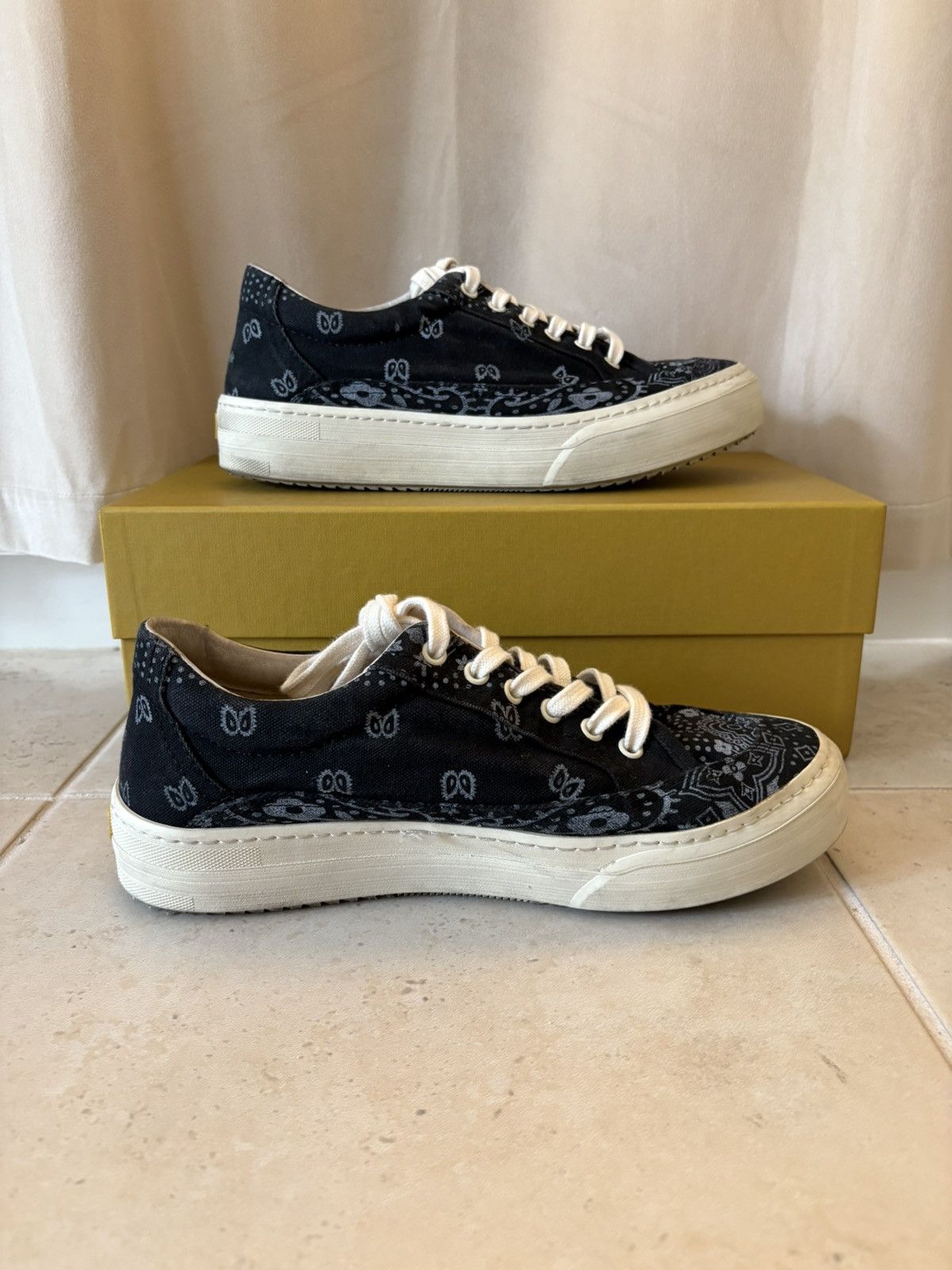Rhude Rhude V2 Low Black Bandana Size US 8 / EU 41 - 3 Thumbnail