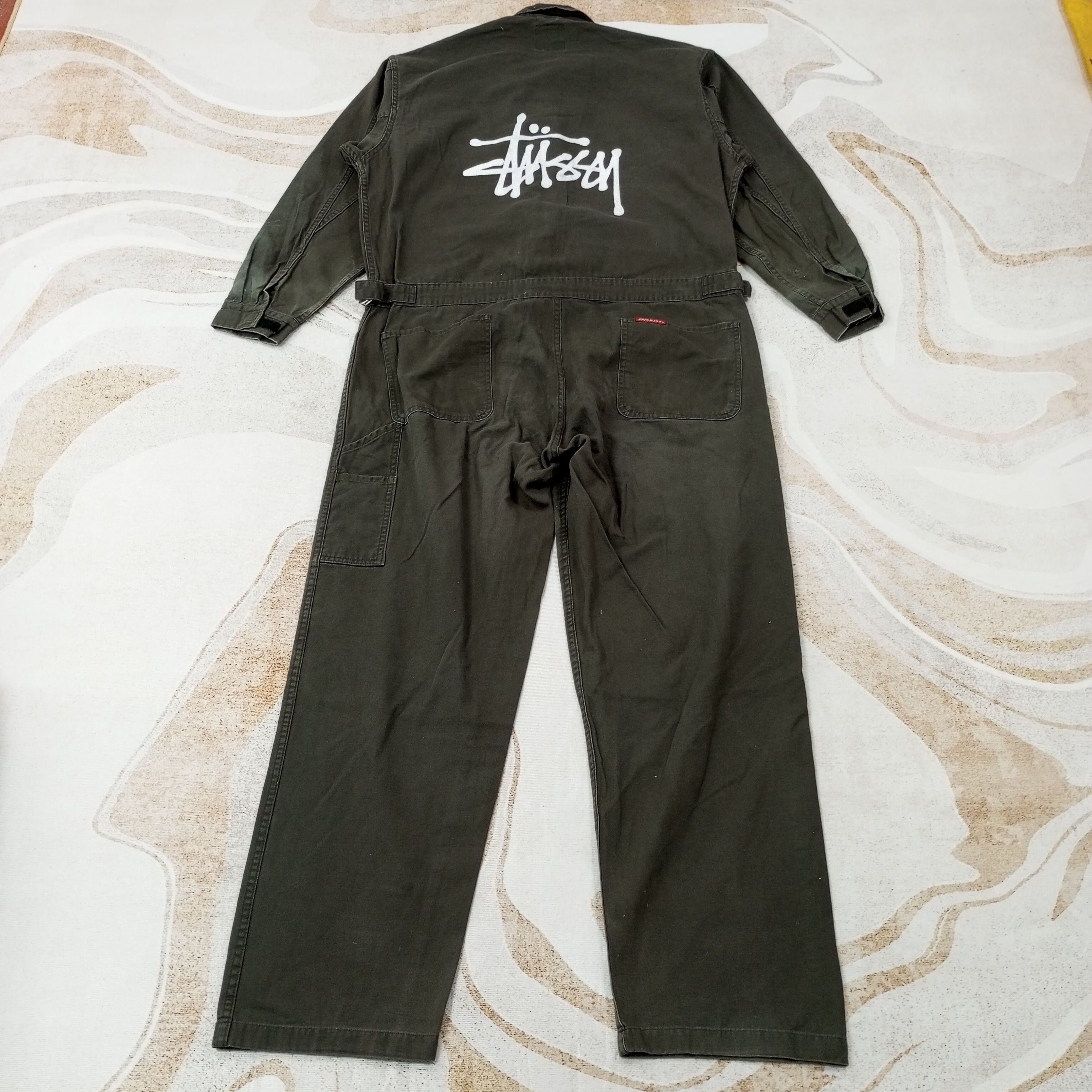 Vintage Dickies X Stussy Custom Art Coverall Jacket c220n15 Size US L / EU 52-54 / 3 - 1 Thumbnail