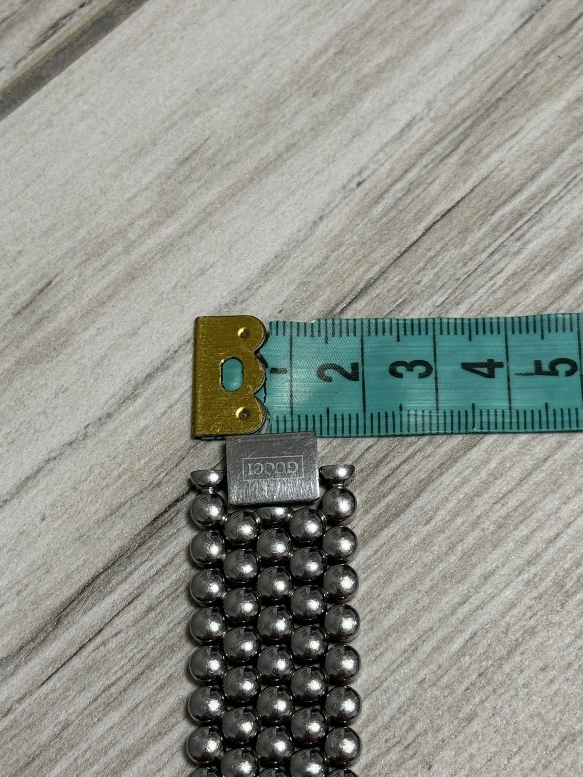 Gucci Vintage Elegant watch-bracelet Gucci (Swiss Made) Y2K Size ONE SIZE - 7 Thumbnail