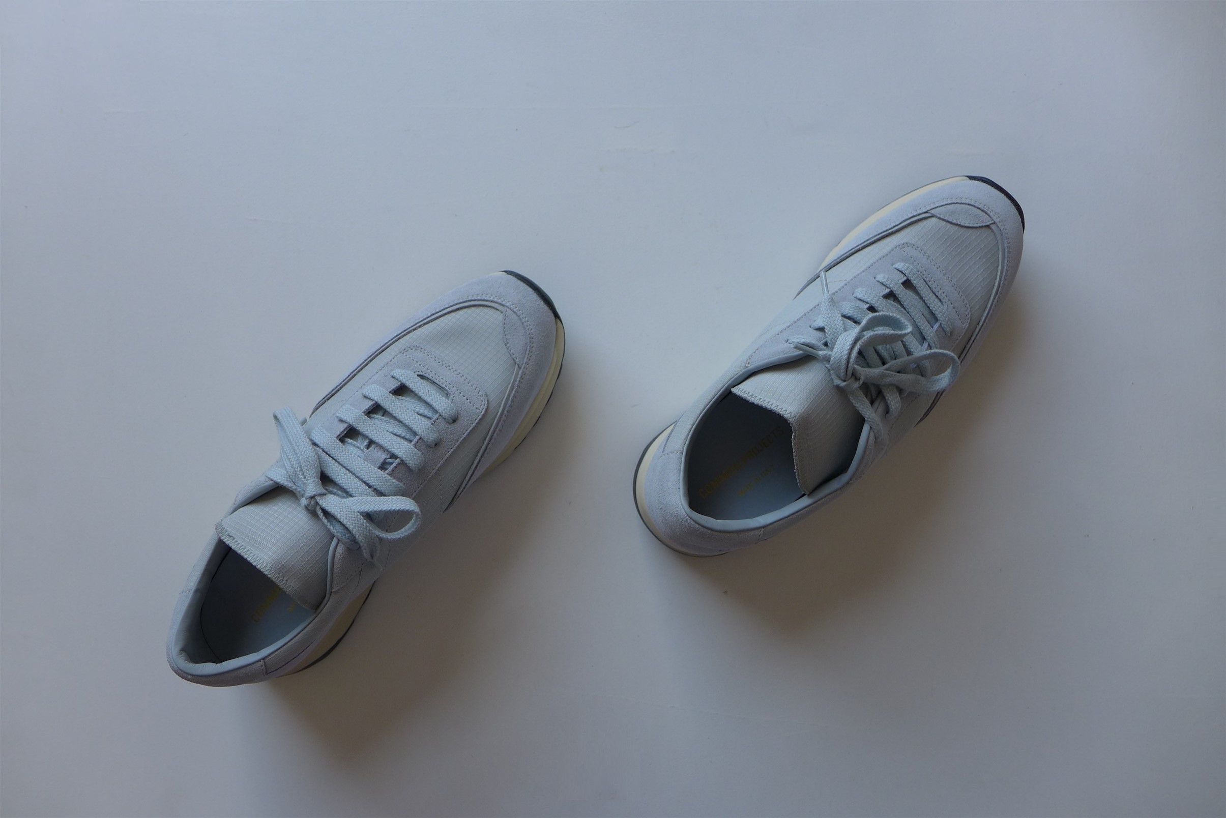 Common Projects Common Projects Track 80 Sneakers - Grey Suede & Ripstop Size US 8 / EU 41 - 4 Thumbnail