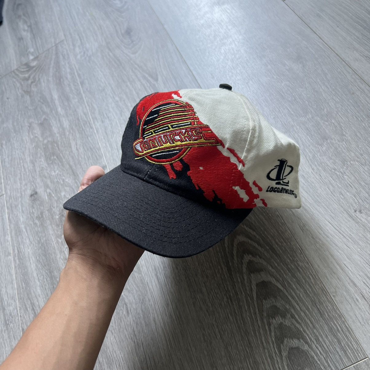 Logo Athletic Vintage Vancouver Canucks reverse splash SnapBack Size ONE SIZE - 7 Thumbnail
