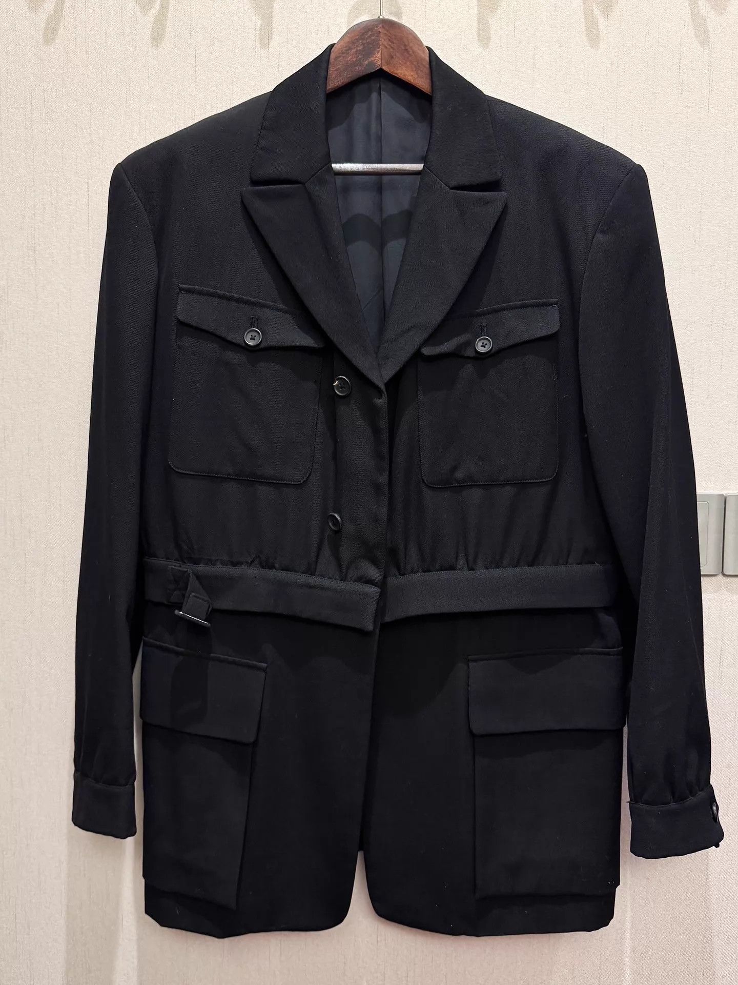 Yohji Yamamoto Yohji Yamamoto Pour Homme AW18 - Wool 5BS Long