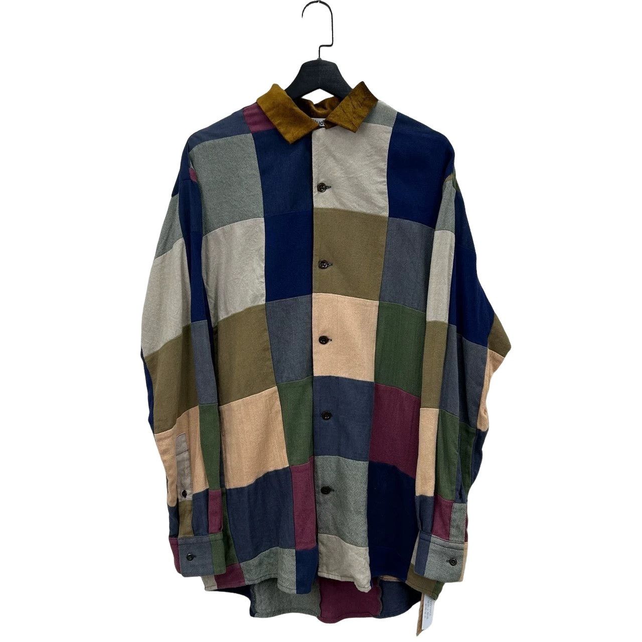 Acne Studios Acne Studios Patchwork Button Up Shirt Size 44 Size US S / EU 44-46 / 1 - 1 Thumbnail