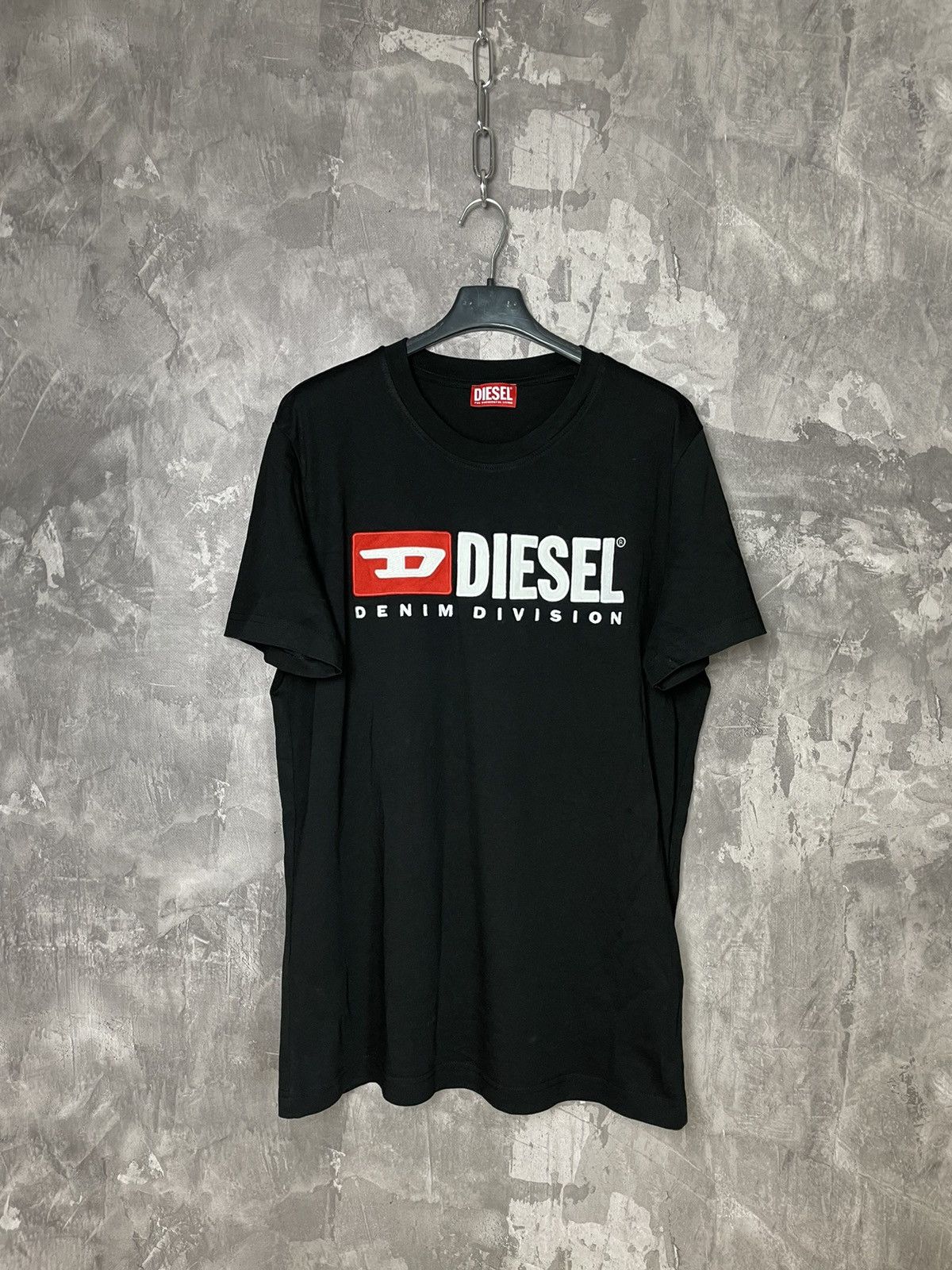 Diesel × Hysteric Glamour × Japanese Brand 00s Diesel Big Logo Tee T Shirt Y2K Avantgarde Size US M / EU 48-50 / 2 - 1 Thumbnail