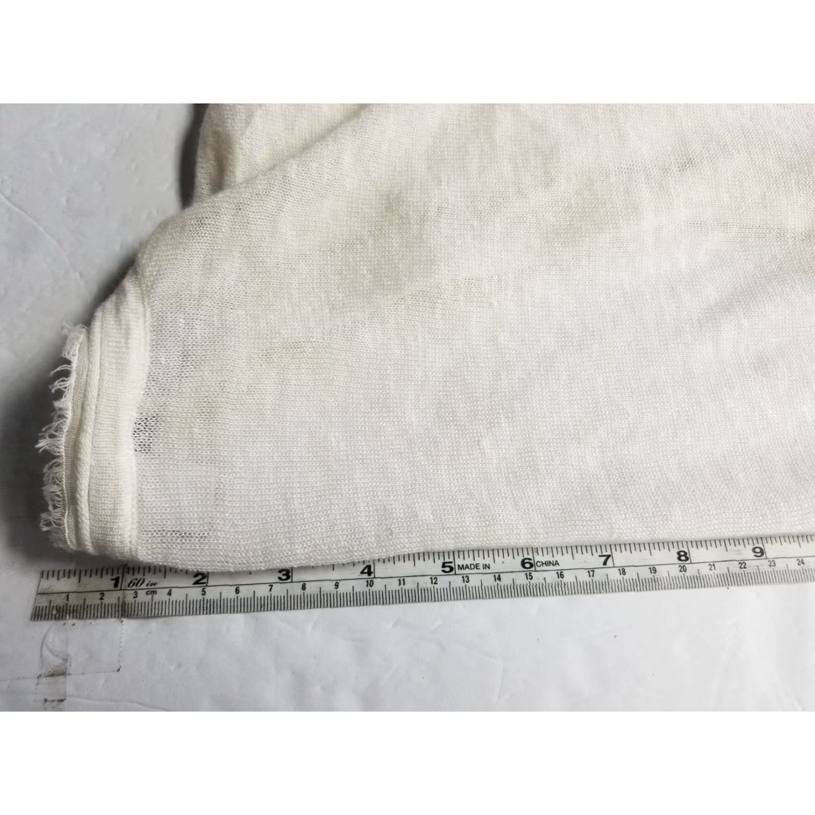 White House Black Market White House Black Market T-Shirt Women White Linen Blend V-Neck Sleeveless Open Tie L White Women Men’s? Size L / US 10 / IT 46 - 5 Thumbnail