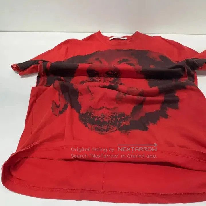 Givenchy Givenchy Red Dog Print Short Sleeve T-Shirt. Size US XS / EU 42 / 0 - 6 Thumbnail