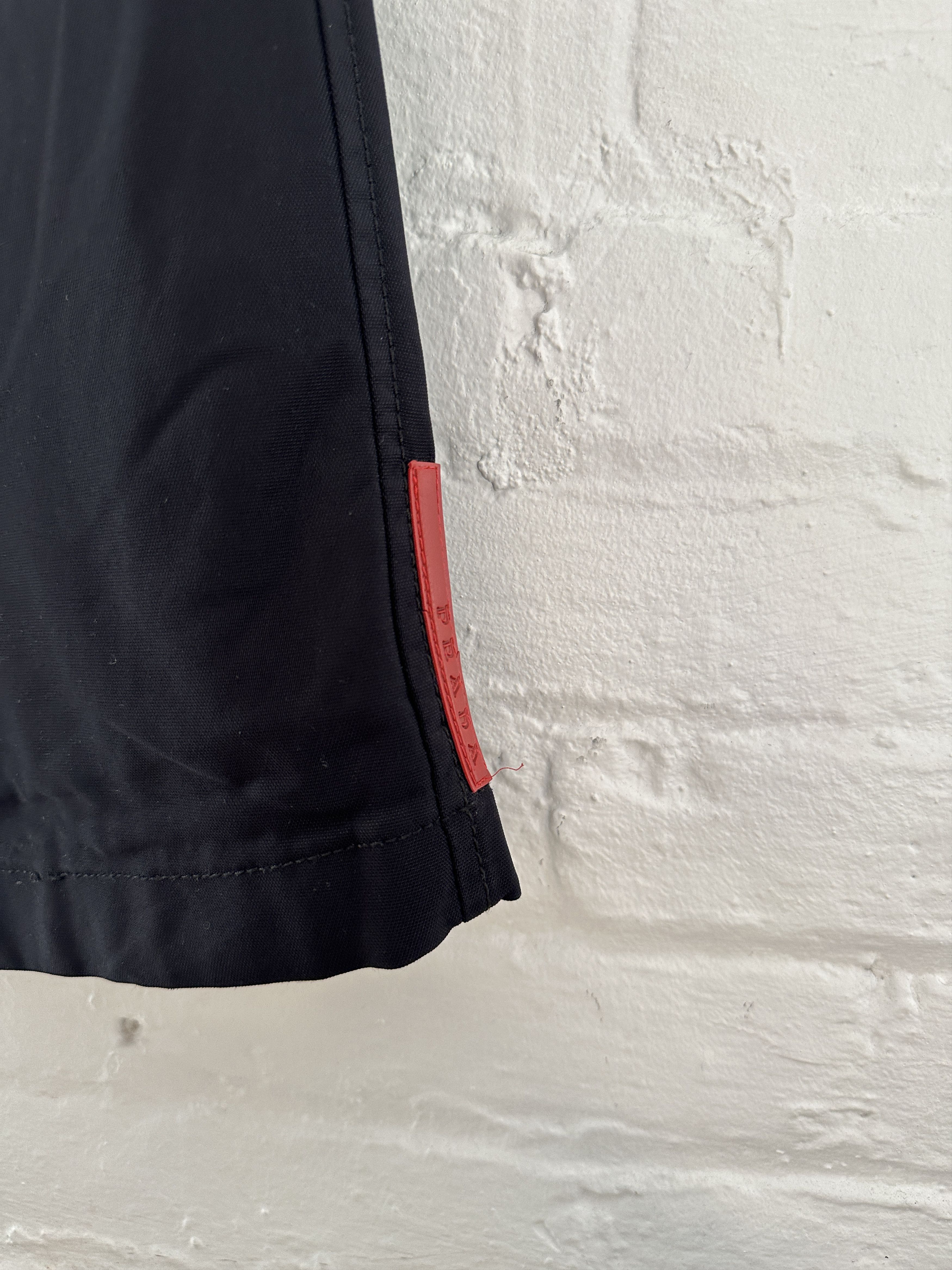 Prada Prada Wide Leg Red Tab Trousers Size US 30 / EU 46 - 4 Thumbnail