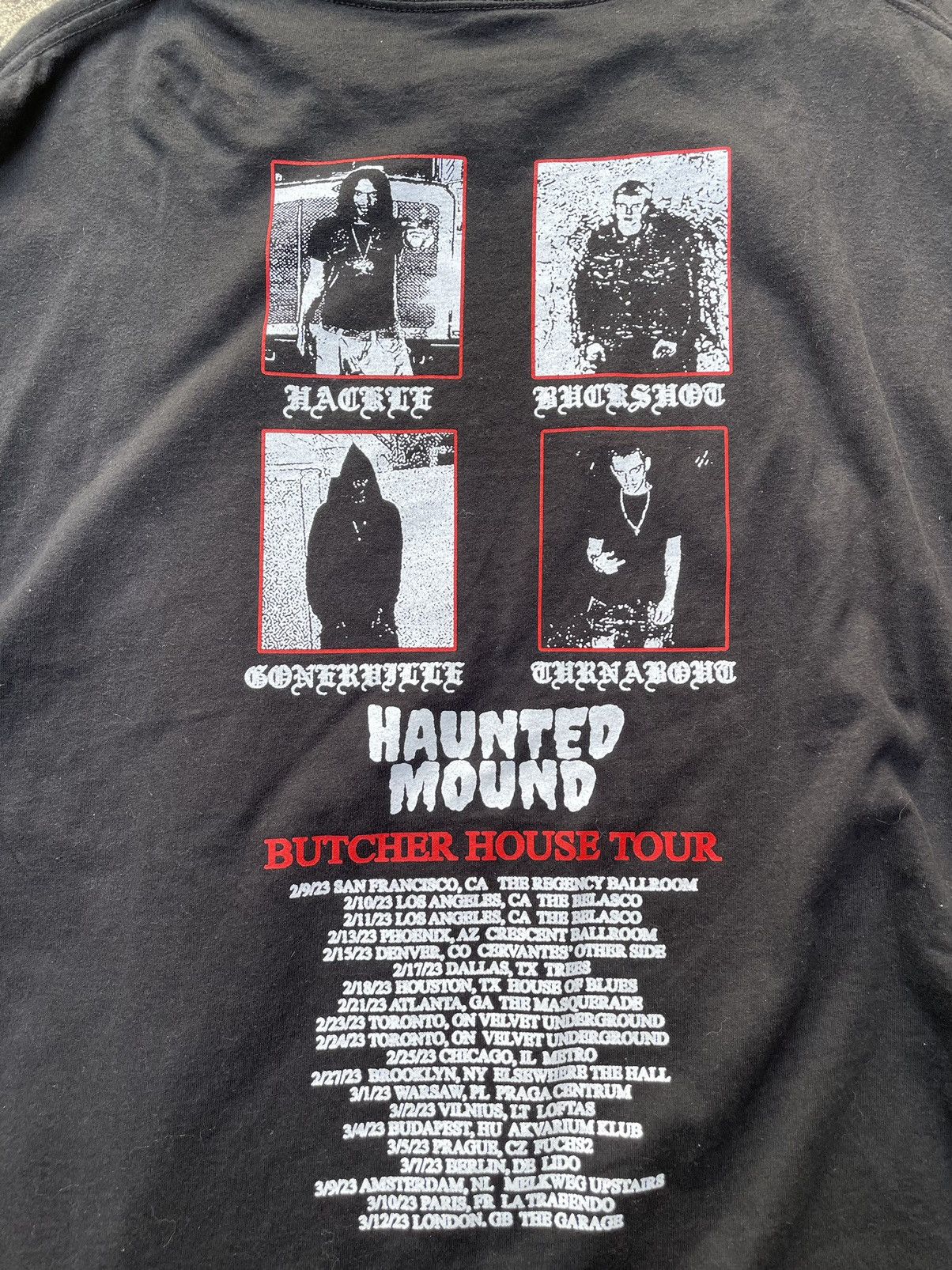 Haunted Mound Haunted mound 2023 tour merch long sleeve Size US L / EU 52-54 / 3 - 7 Thumbnail