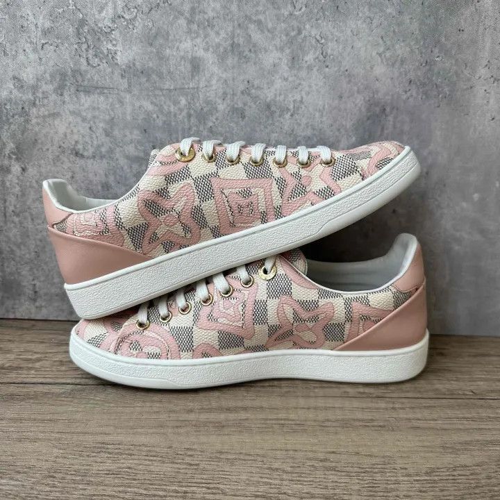 Other Louis Vuitton Casual Pink Sneakers -2508 Size US 6.5 / EU 39-40 - 7 Thumbnail