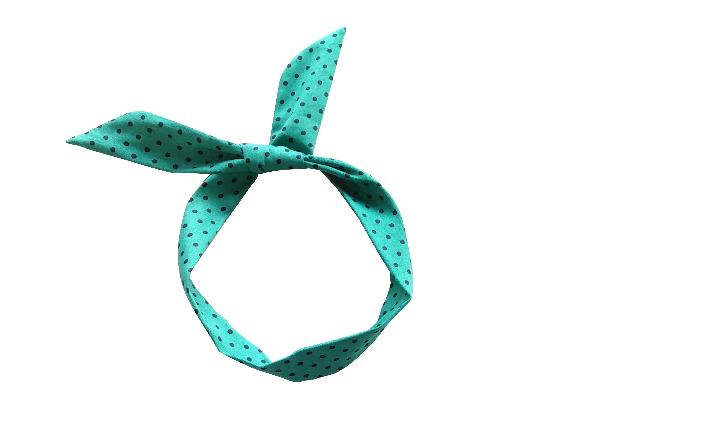 Other Retro Headband, with Wire, Rockabilly, Bendable Headband Size ONE SIZE - 6 Thumbnail