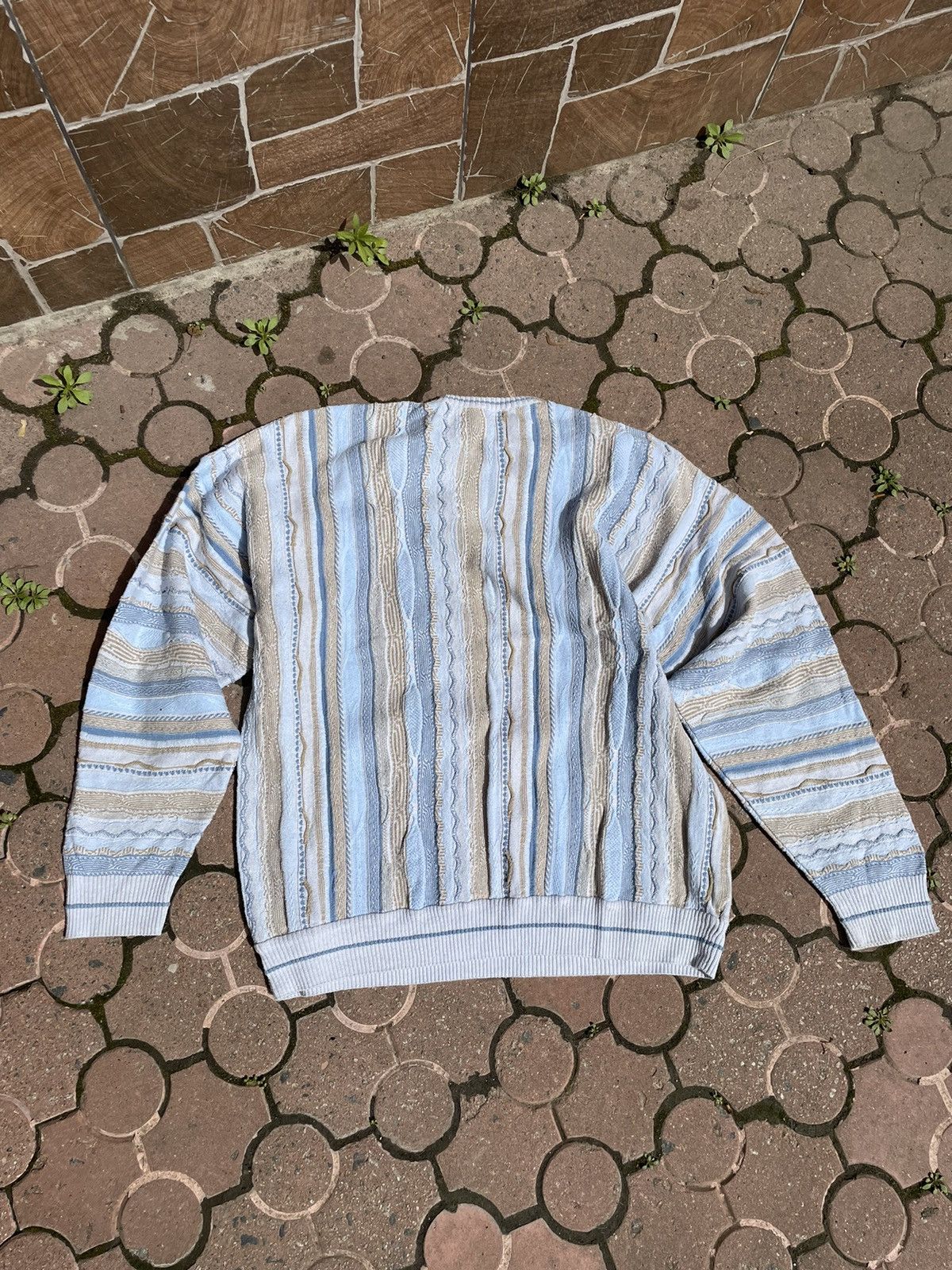 Norm Thompson × Vintage Vintage Norm Thompson Wool Sweater Italy Coogi Style Size XL Size US XL / EU 56 / 4 - 4 Thumbnail