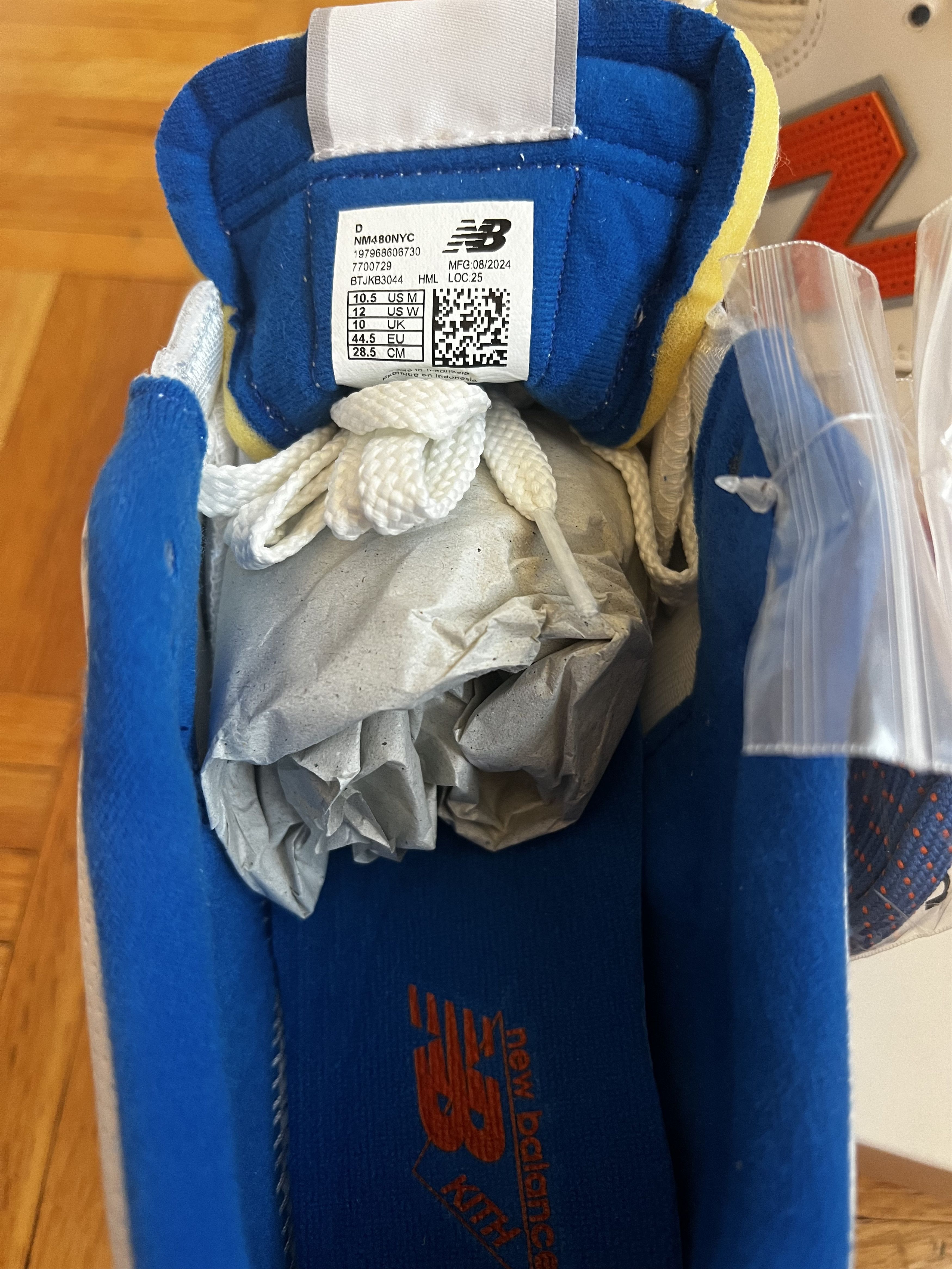 Kith × New Balance KITH & NEW BALANCE MADISONu SQUARE GARDEN NUMERIC 480 Size US 10.5 / EU 43-44 - 3 Thumbnail