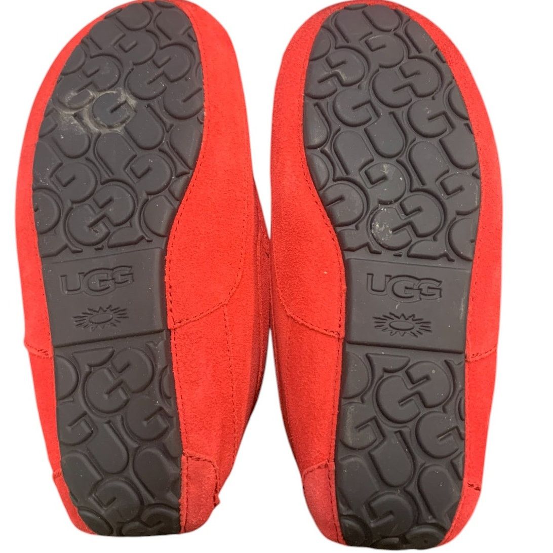 Ugg UGG Australia Men's Ascot Slippers Samba Red Shoe Suede SZ 9 Size US 9 / EU 42 - 8 Thumbnail