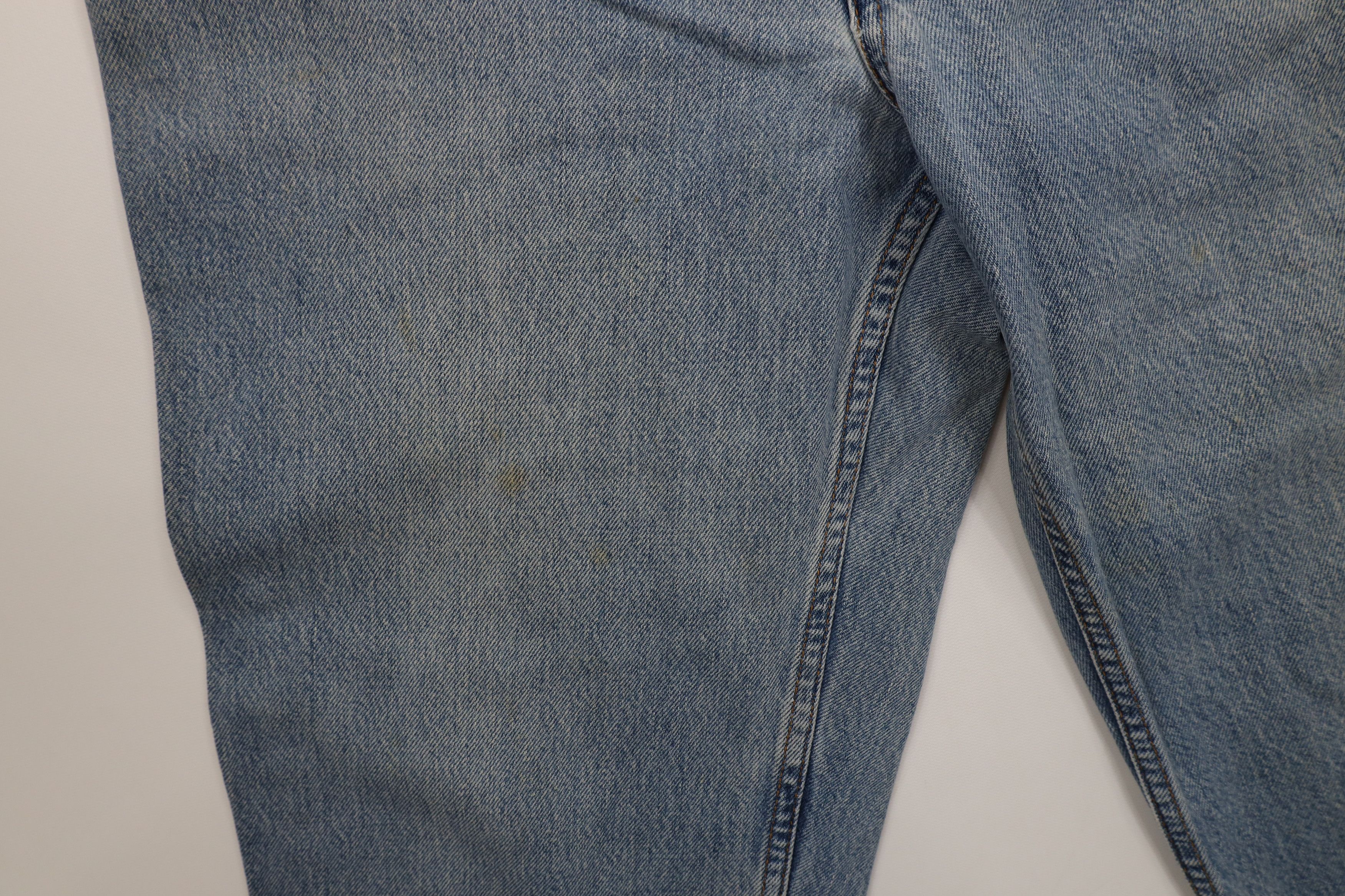 Levi's Vintage Y2K 2000 Levis 550 Relaxed Fit Denim Jeans Blue Size US 35 - 6 Thumbnail