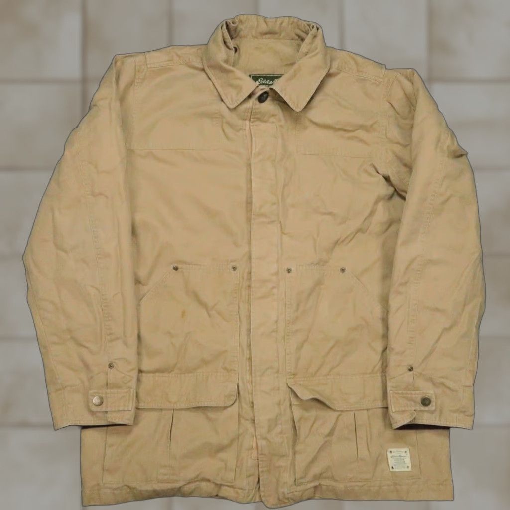 Eddie Bauer Eddie Bauer Jacket Men XL Blue Insulated Lined Pockets Casual Workwear 90s/Outdoor? Size US XL / EU 56 / 4 - 1 Thumbnail