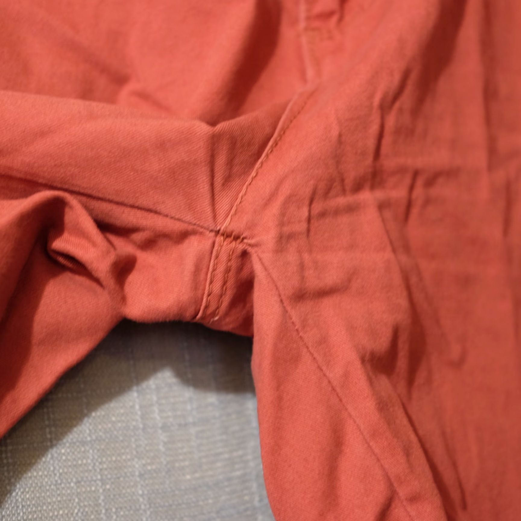CO Iron Co Chino Shorts Mens 40 Red 100% Cotton Slash Pockets Belt Loops Size US 40 / EU 56 - 6 Thumbnail