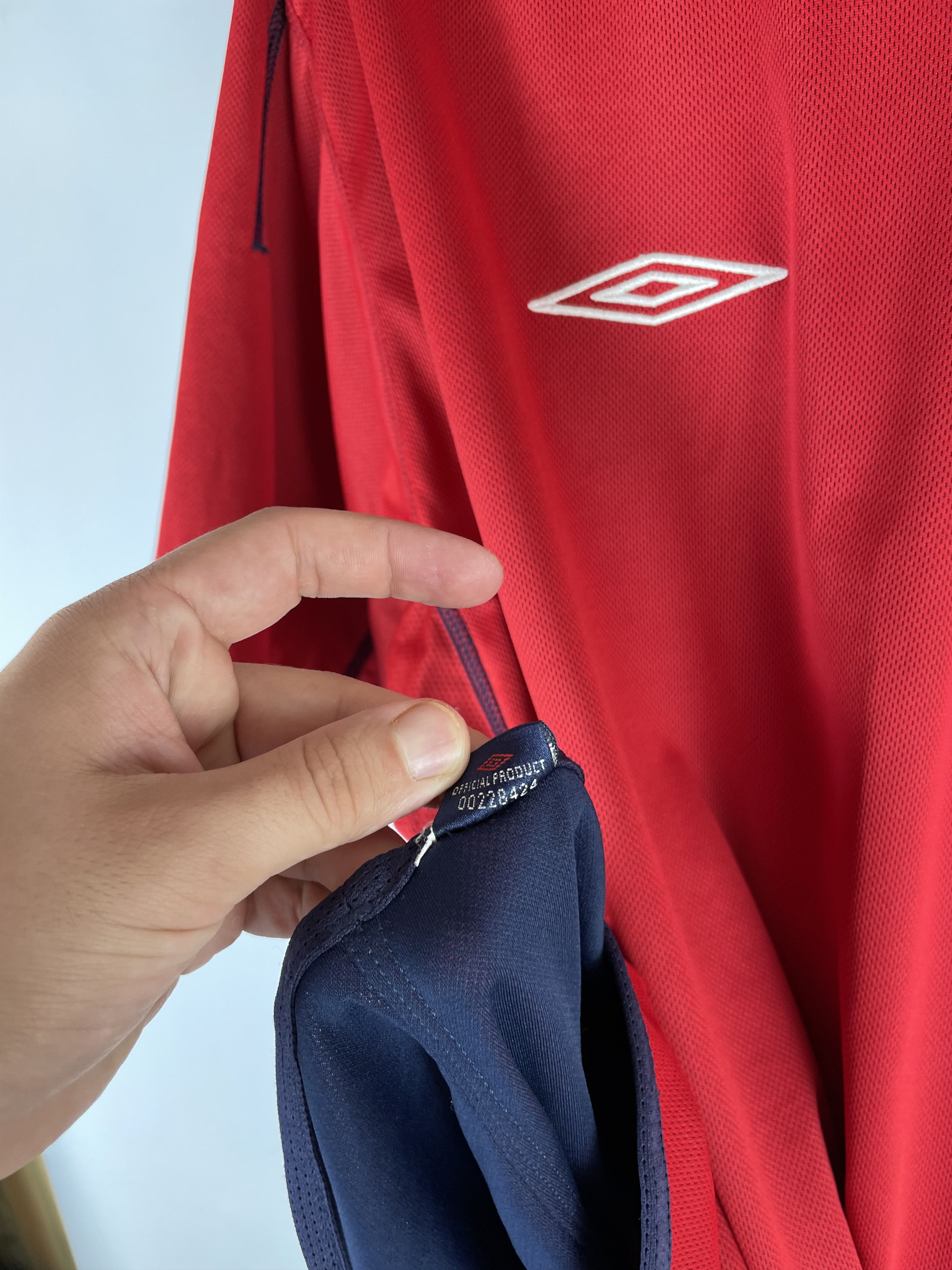 Umbro × Vintage Vintage Umbro England Jersey Size US XXL / EU 58 / 5 - 8 Thumbnail