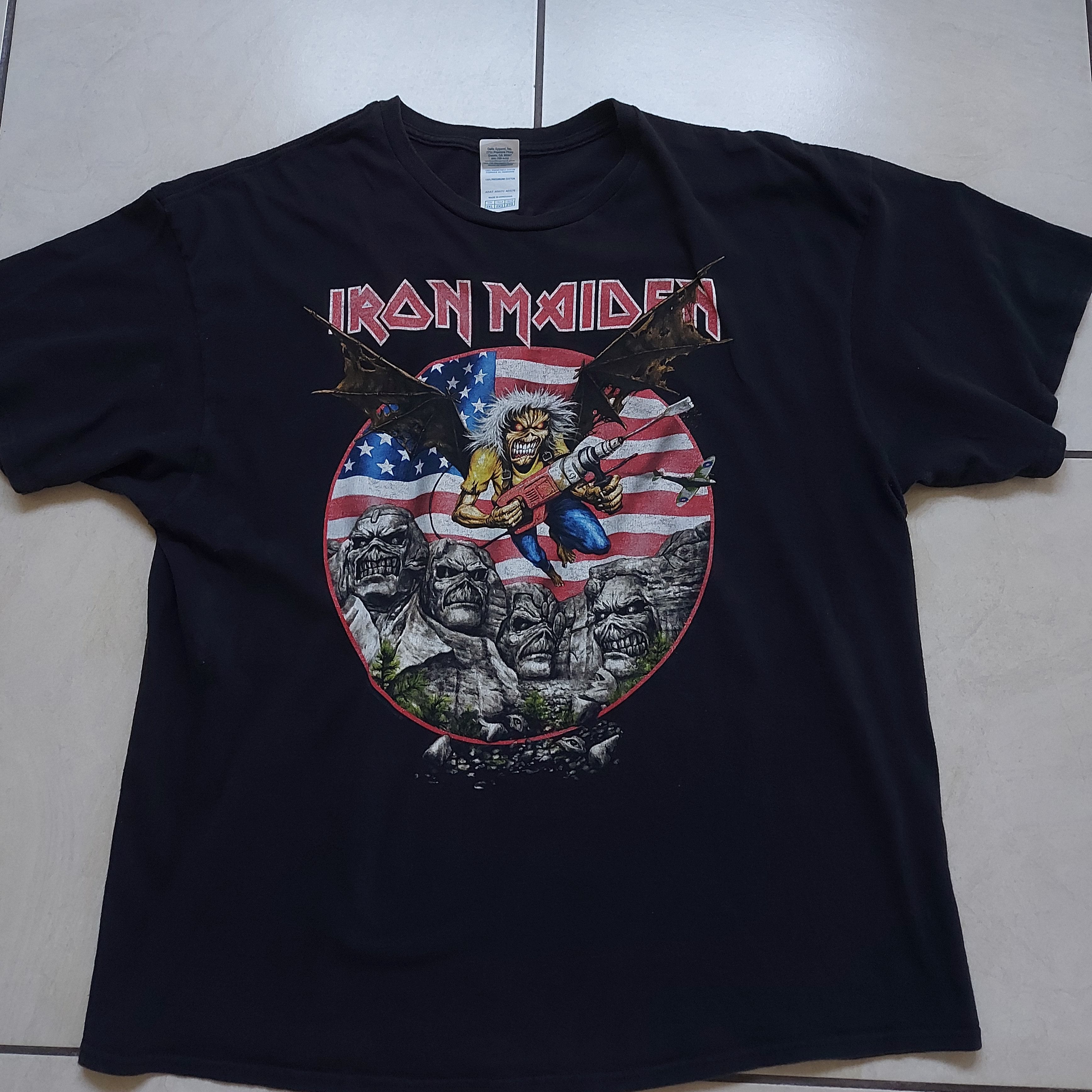 Iron Maiden Iron Maiden usa tour 2019, band tee Size US XXL / EU 58 / 5 - 3 Thumbnail