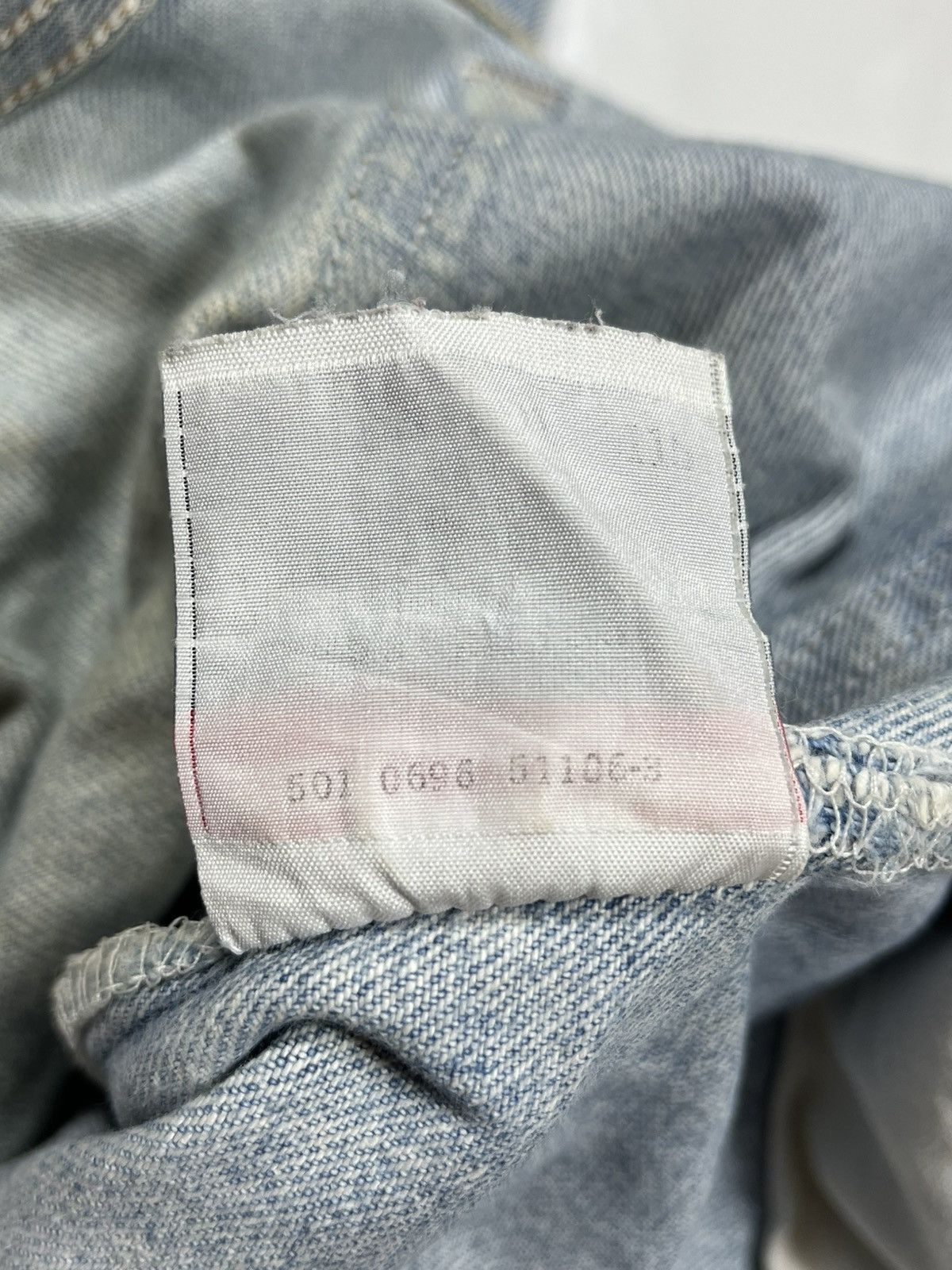 Levi's Vintage 90s Levis 501 Made In Usa for Japan Market Size US 29 - 9 Thumbnail