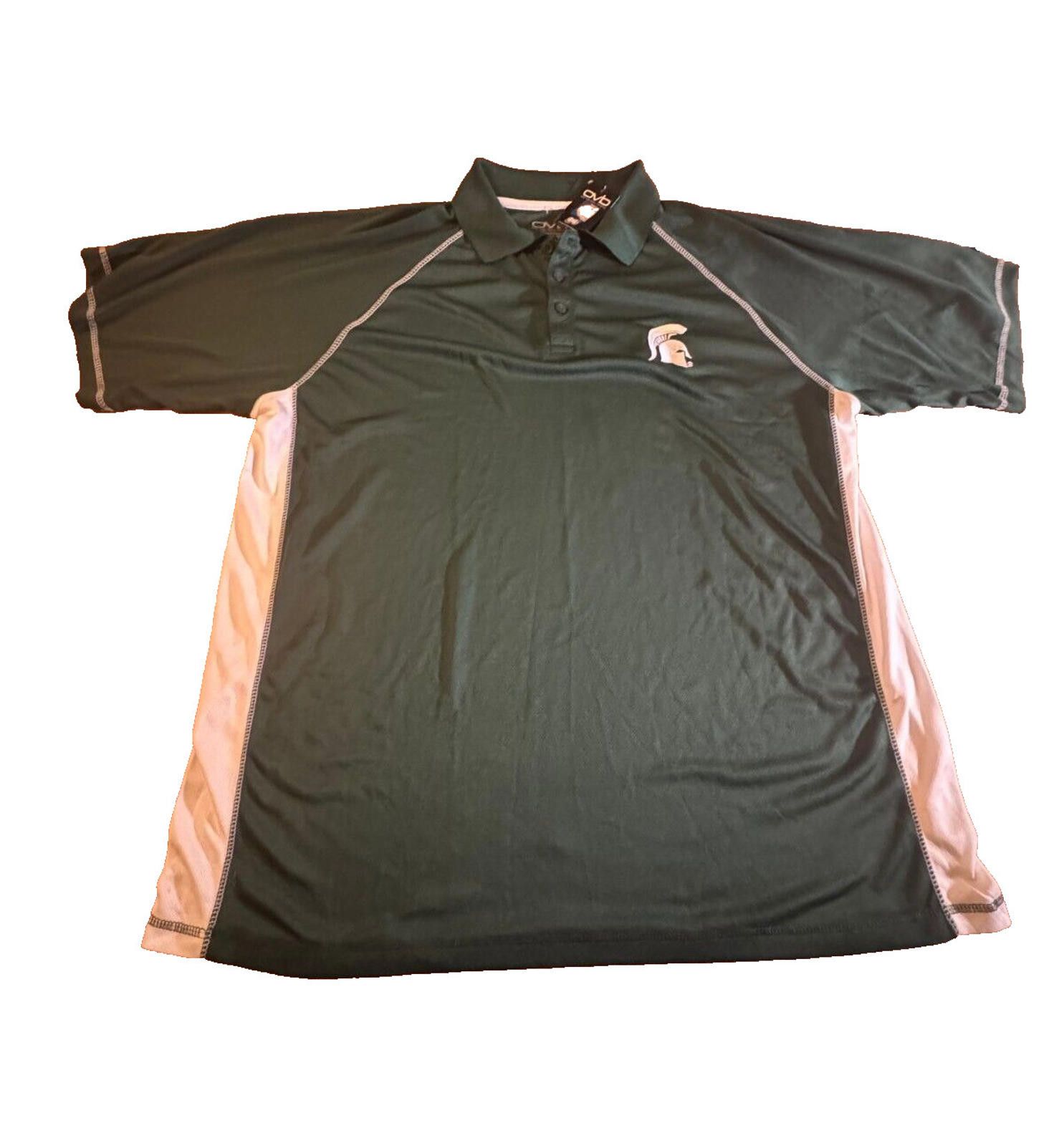 Other Michigan State Spartons Green Polo Shirt Mens 1XLT Size US XL / EU 56 / 4 - 1 Thumbnail