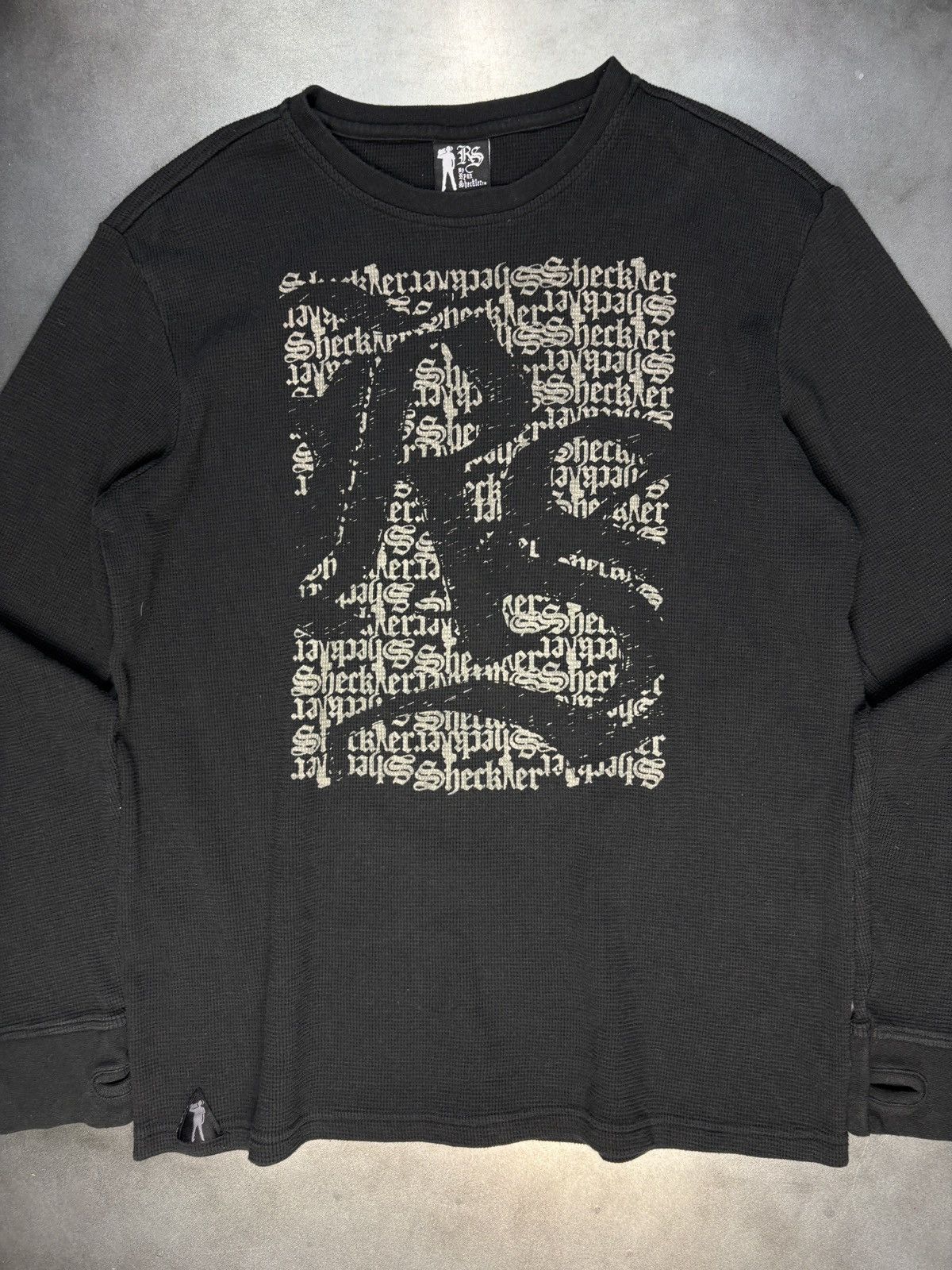 JCPenney Y2K RS by Ryan Sheckler Waffle Thermal ALP 2000s Thumb Hole Size US M / EU 48-50 / 2 - 9 Thumbnail