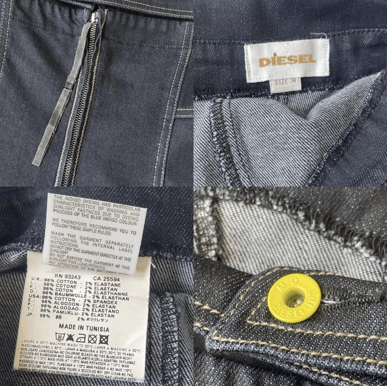 Diesel Dark-wash denim mini dress Size XS / US 0-2 / IT 36-38 - 7 Thumbnail