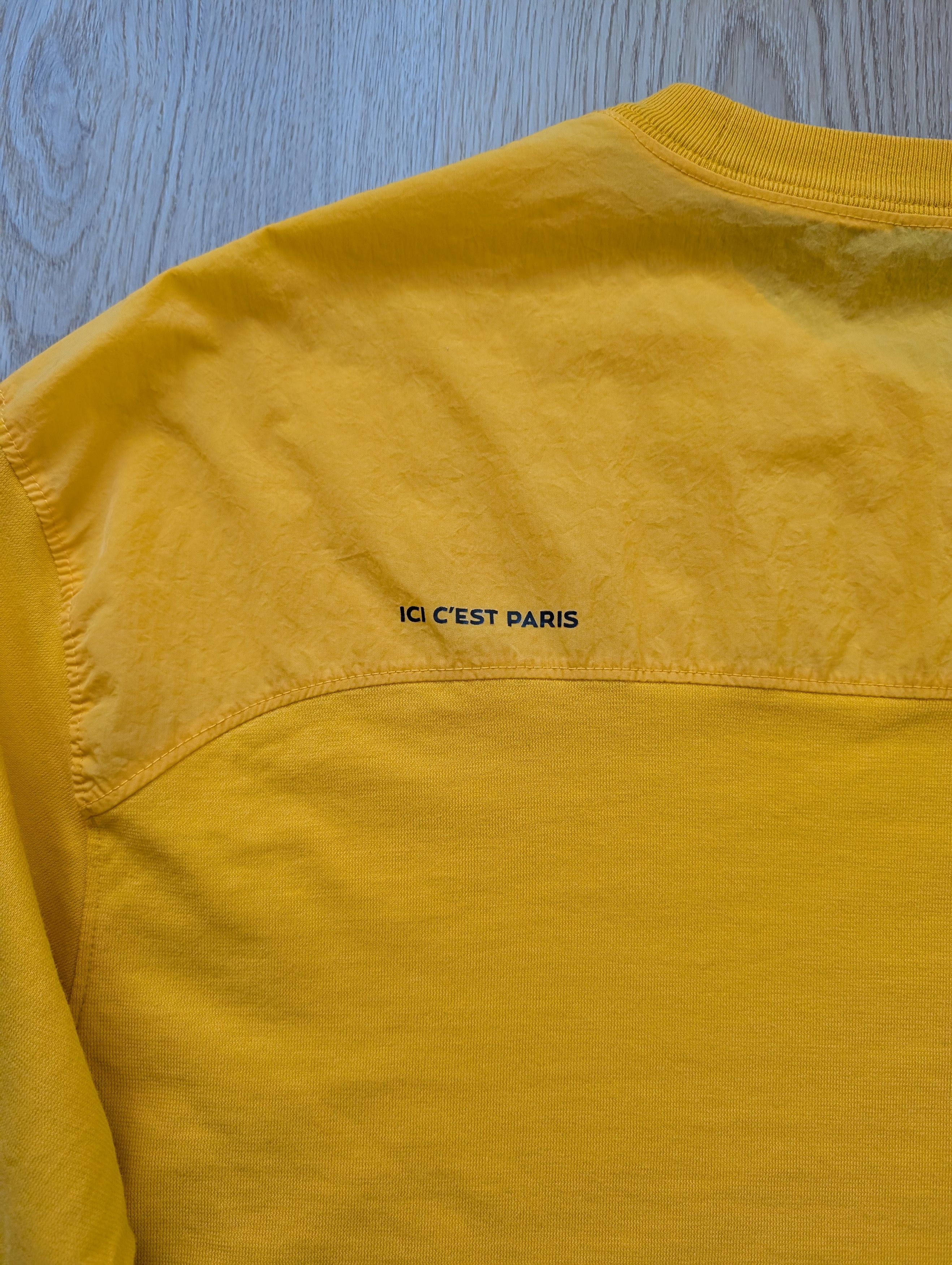 Jordan Brand Jordan x PARIS Saint-Germain Shirt Sweater Small Yellow Size US S / EU 44-46 / 1 - 8 Thumbnail