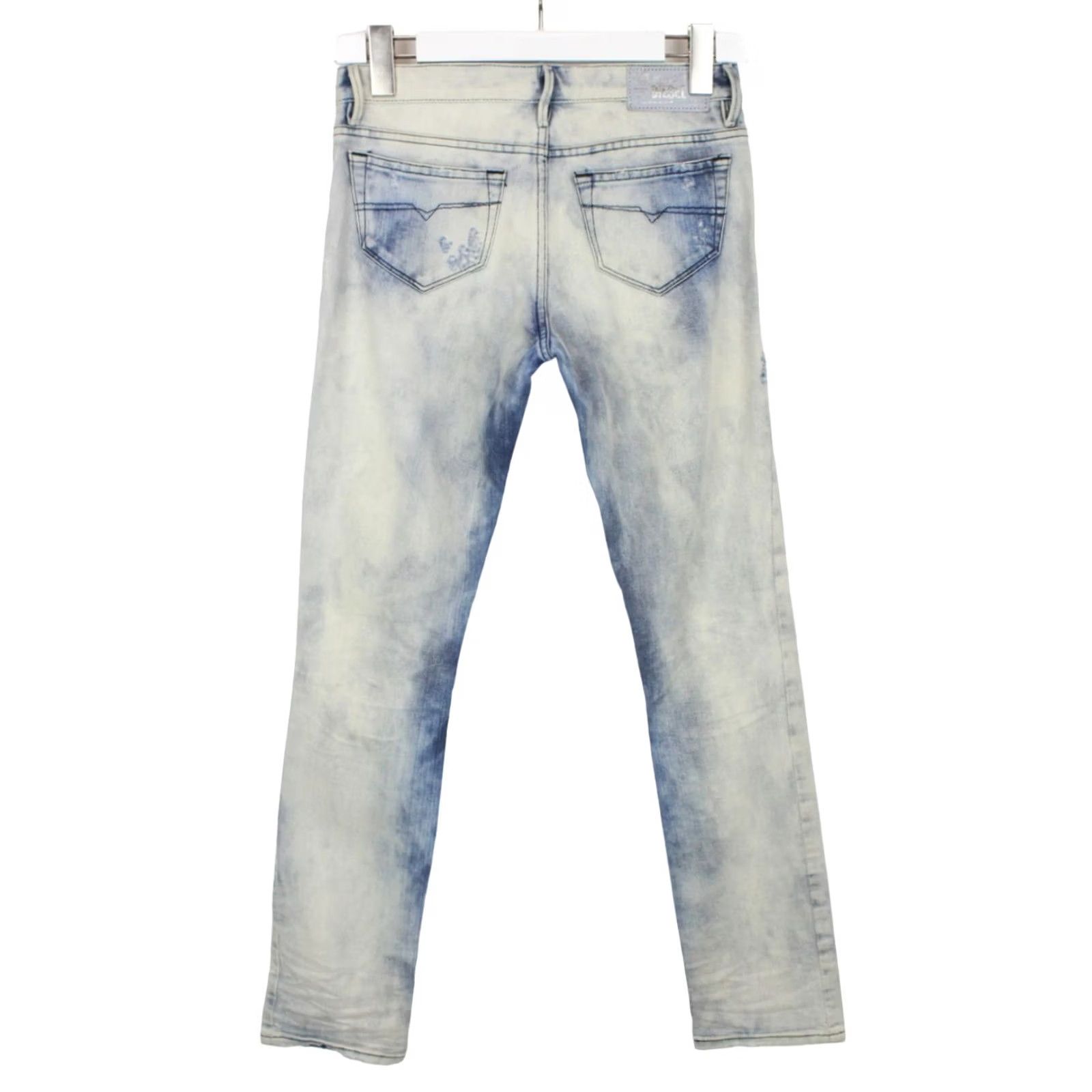 Diesel DIESEL MyBoy Regular Slim-Straight Low Waist 0827B Jeans Women's W24 Ripped Size 42" / US 20 - 2 Thumbnail