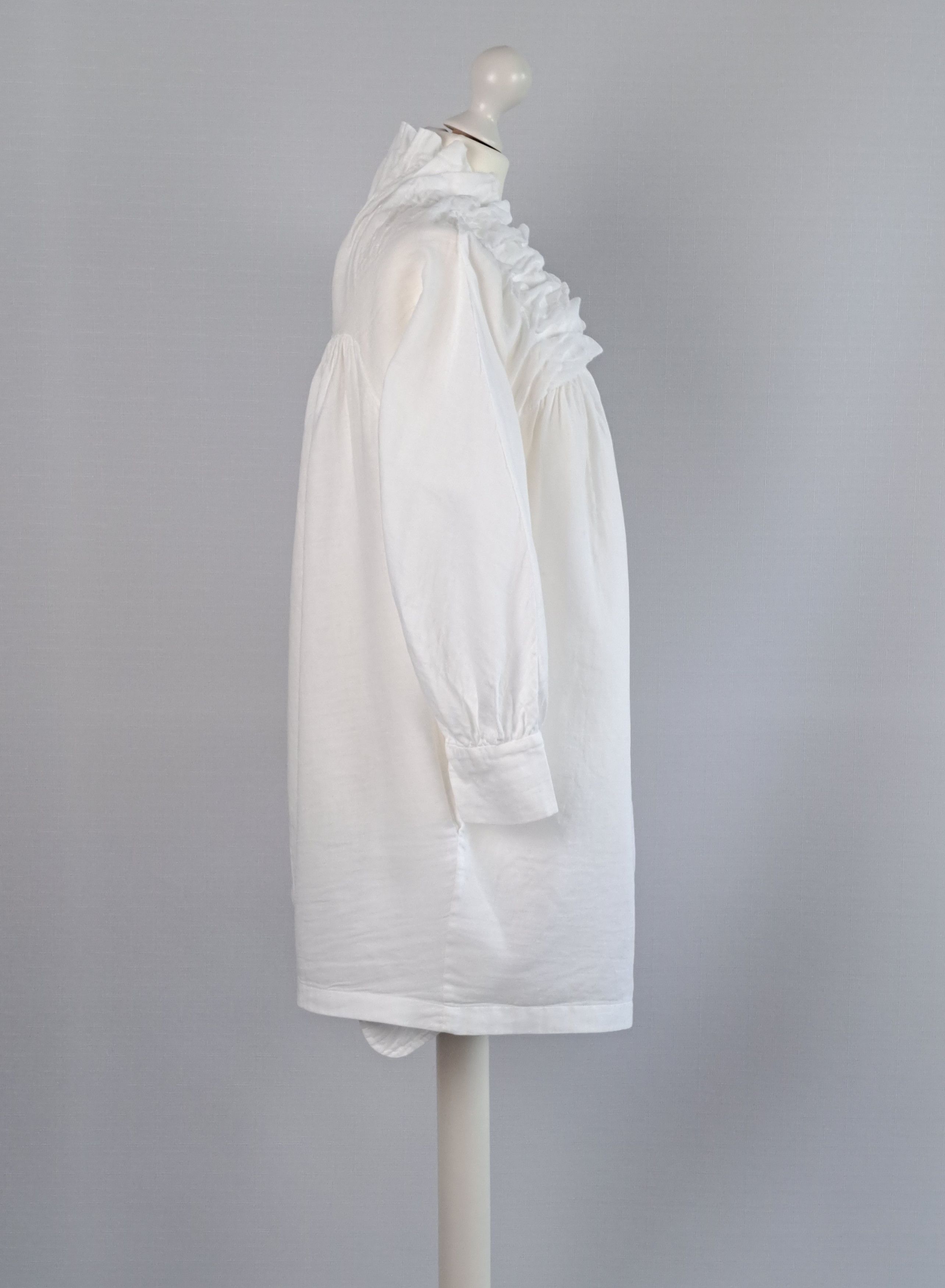CABANE de ZUCCa × Issey Miyake × Japanese Brand Rare CABANE DE ZUCCA oversize shirt. Made in Japan Size L / US 10 / IT 46 - 2 Thumbnail