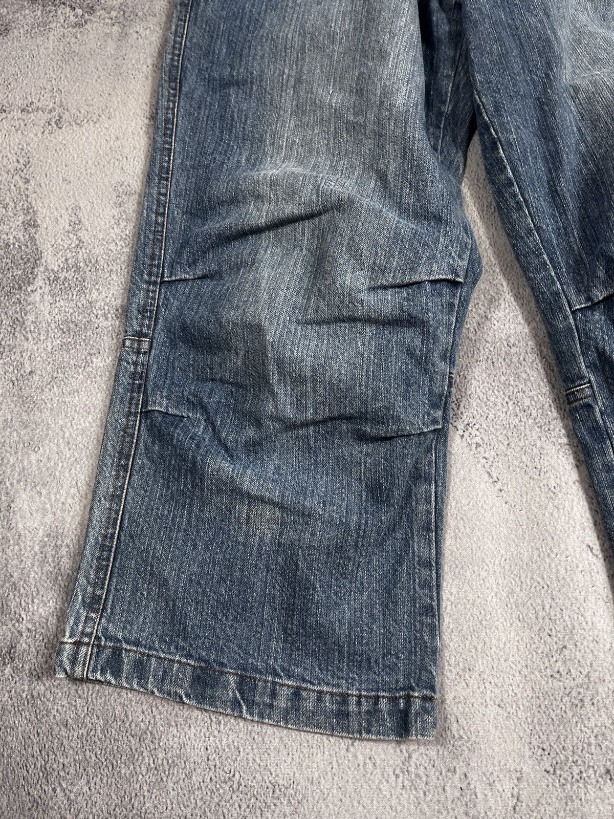 Vintage Vintage 90s 3/4 denim shorts jorts faded rap style size M Size US 32 / EU 48 - 11 Thumbnail