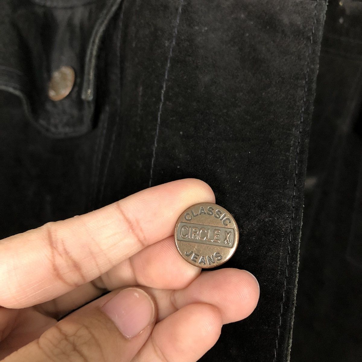 Japanese Brand Prensa Stylish Standard Suede Jacket Black Worker Essential Size US L / EU 52-54 / 3 - 17 Thumbnail