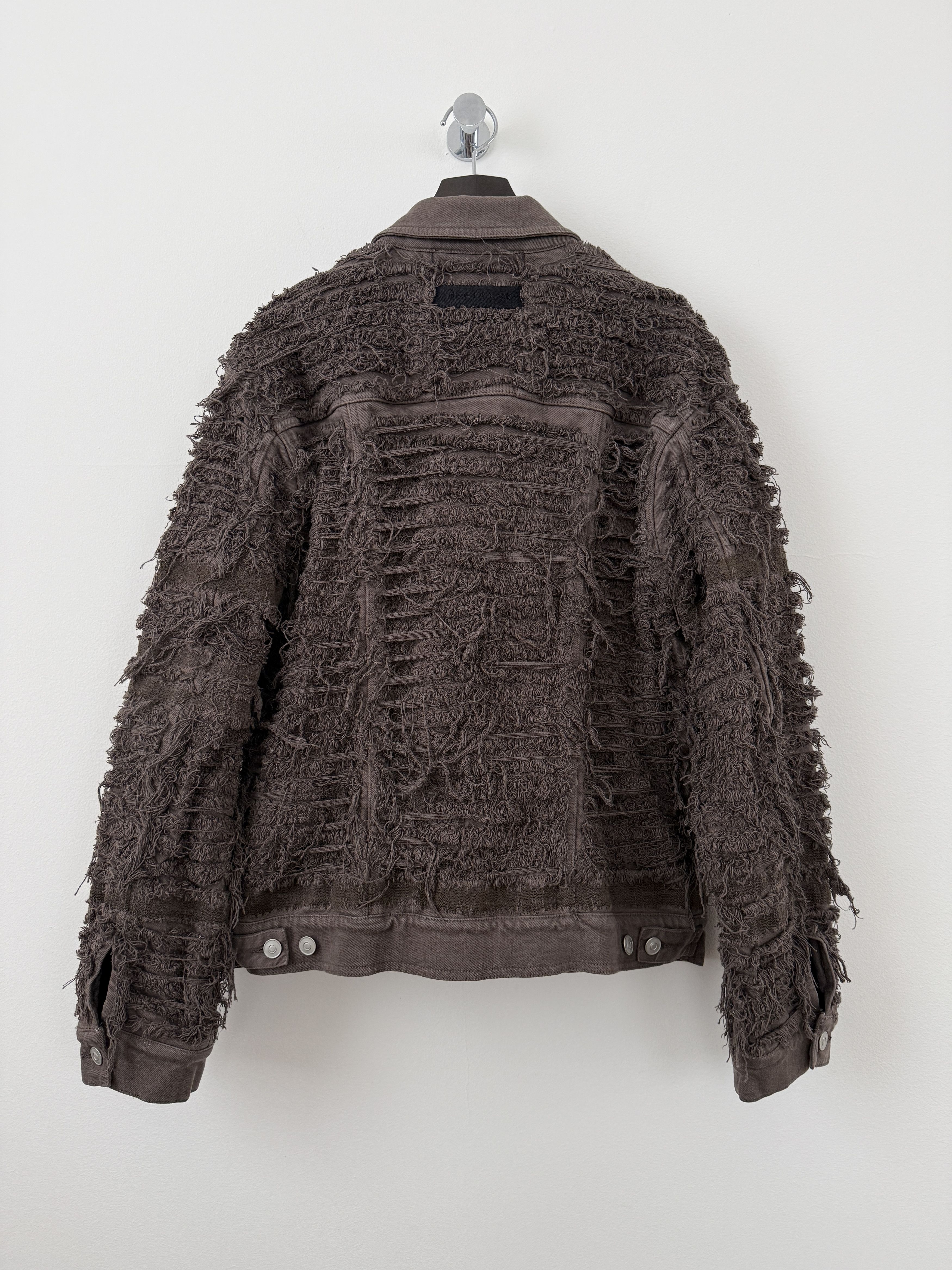 1017 ALYX 9SM × Blackmeans Distressed Denim Jacket Size US L / EU 52-54 / 3 - 3 Thumbnail