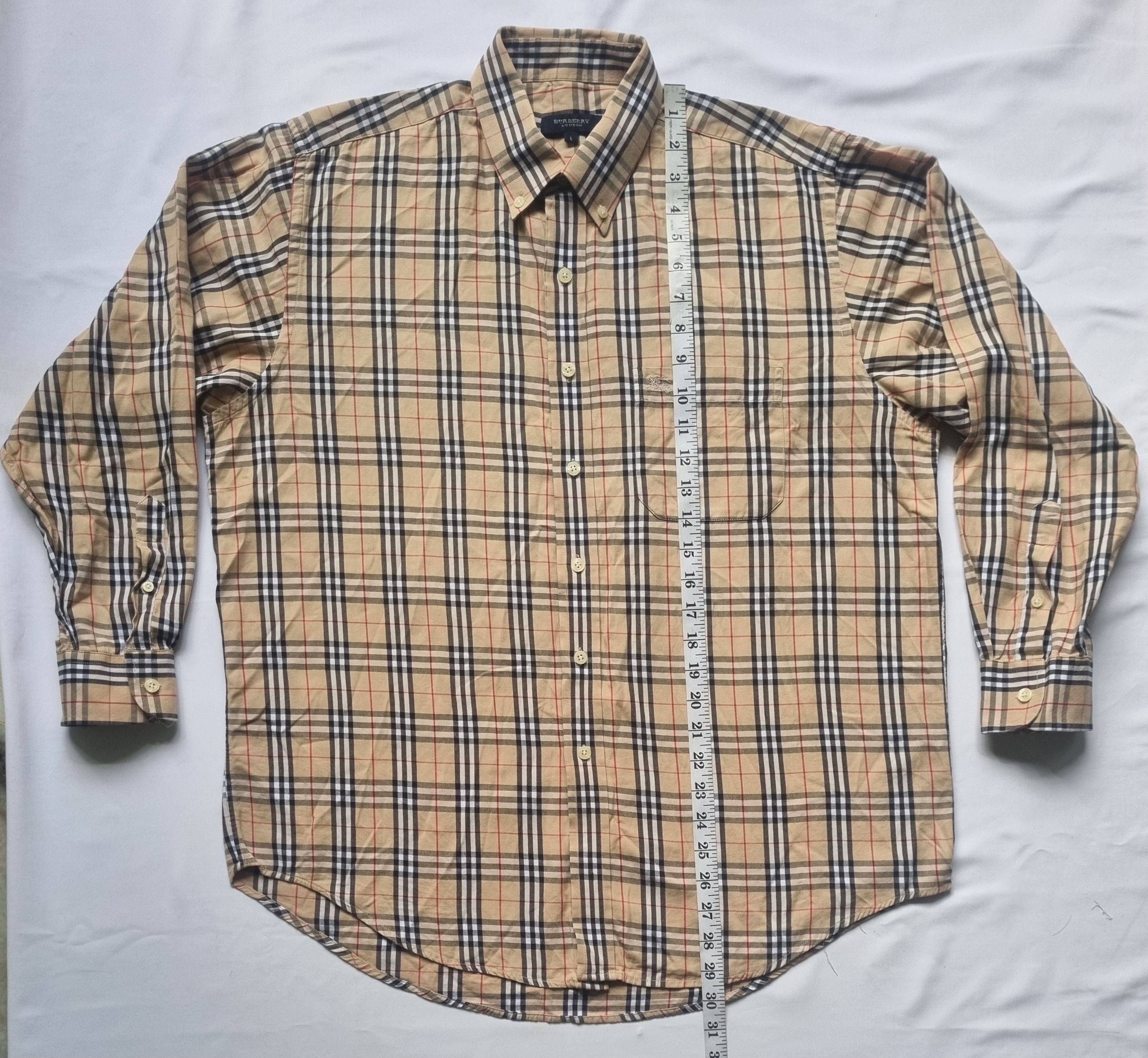 Burberry Burberry London Novacheck Shirt Size US L / EU 52-54 / 3 - 4 Thumbnail