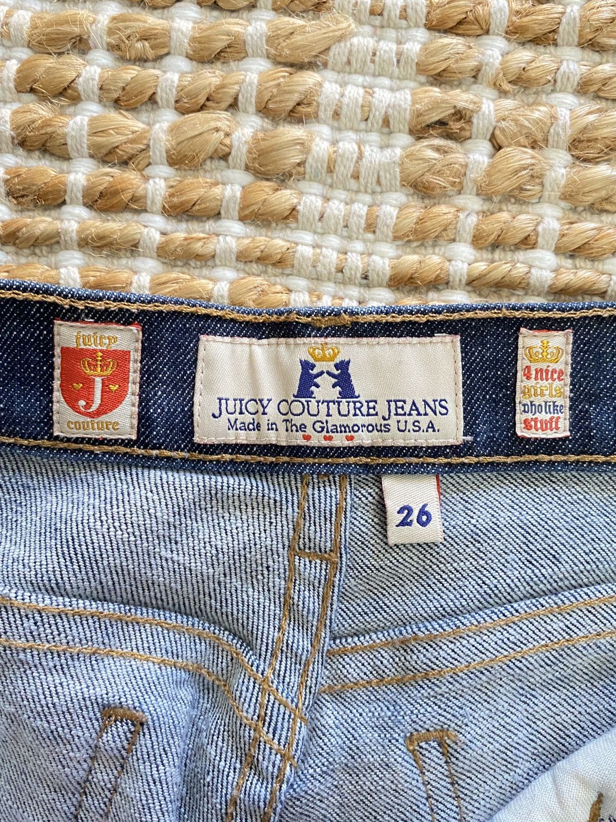 Juicy Couture Jeans Totally Y2K Juicy Couture Vintage Cropped Jeans – Size 26 Size 26" / US 2 / IT 38 - 4 Thumbnail