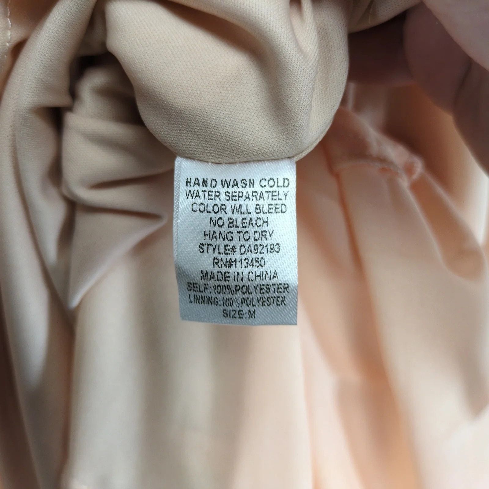 Other Lulumari Embroidered Peach Chiffon Halter Strap Maxi Dress M Size M / US 6-8 / IT 42-44 - 9 Thumbnail