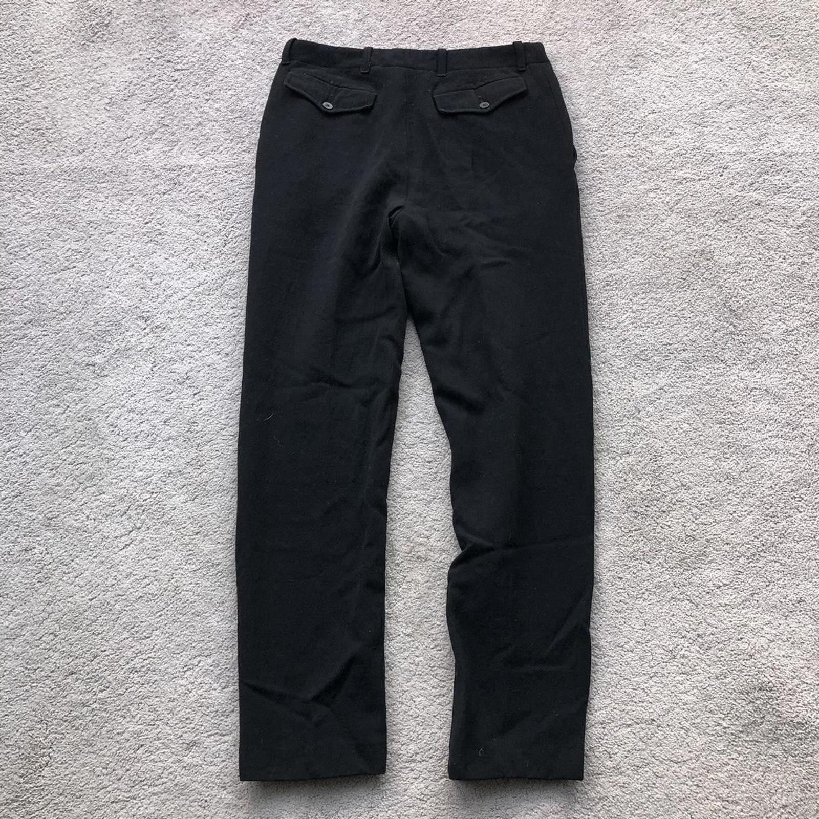 Dries Van Noten Dries Van Noten Wool Trousers Size US 30 / EU 46 - 2 Thumbnail