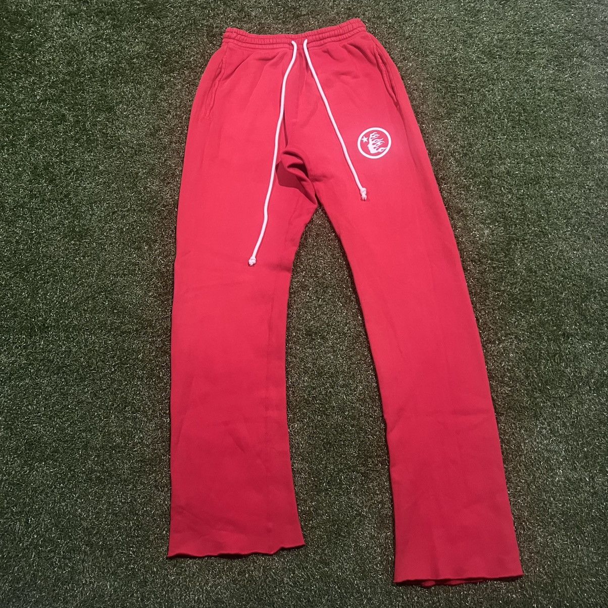 HELLSTAR Helstar Uniform Red Sweatpants Size Medium Size US 32 / EU 48 - 1 Thumbnail