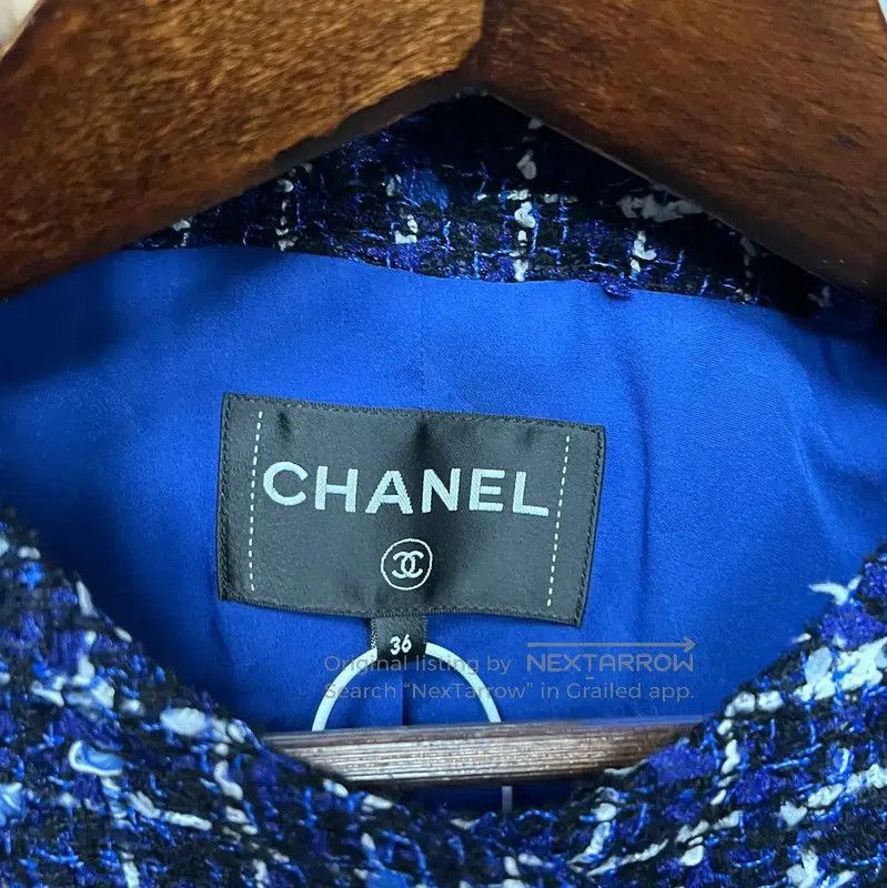 Chanel Chanel Multicolor Wool Women's Coat . Size S / US 4 / IT 40 - 4 Thumbnail
