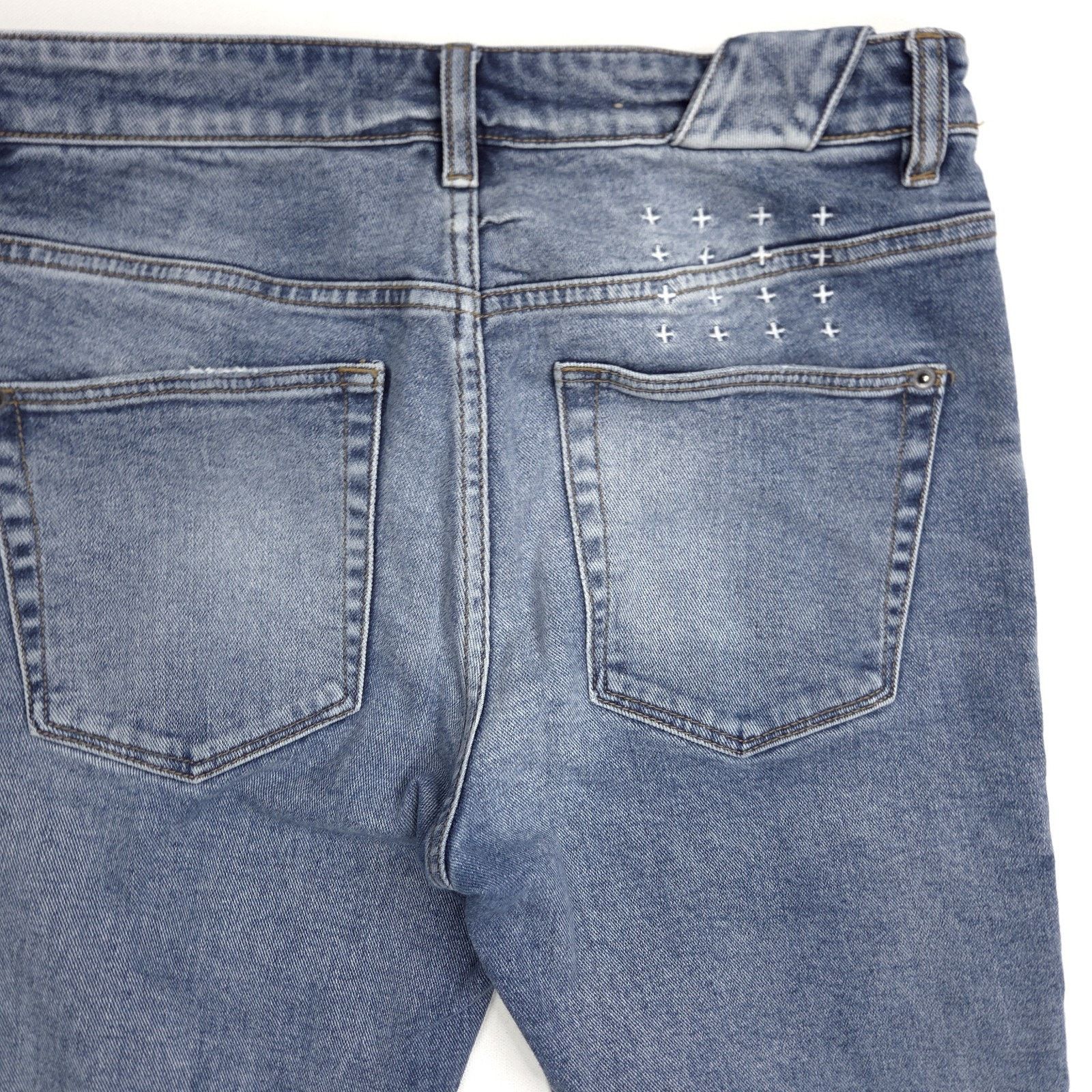 Ksubi Ksubi Chitch Pure Dynamite Jeans Mens 31x26 Button Fly Blue Size US 31 - 9 Thumbnail