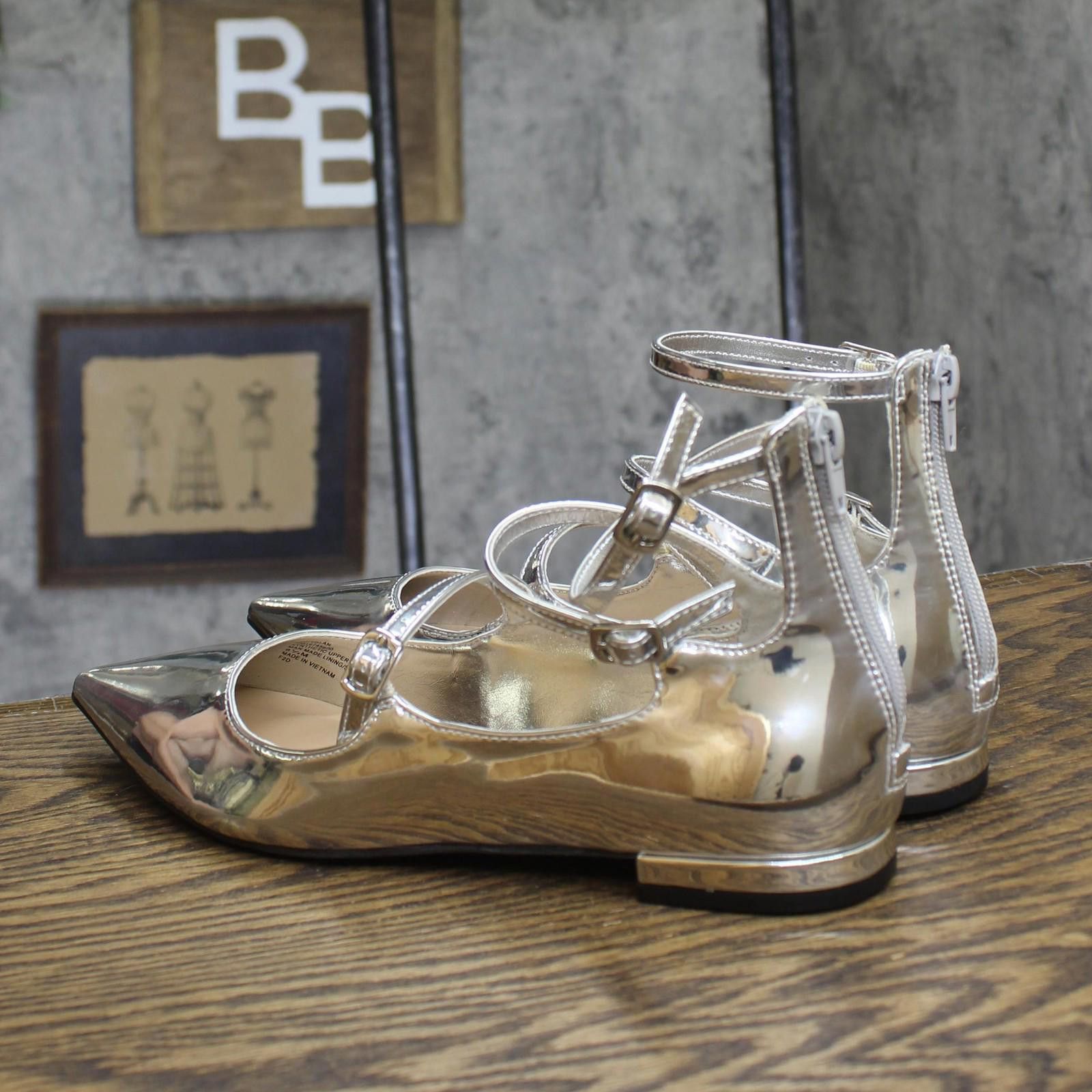 Other Nwt Inc International Concepts Valan Flats Silver Gray 8.5m Size US 8.5 / IT 38.5 - 2 Thumbnail