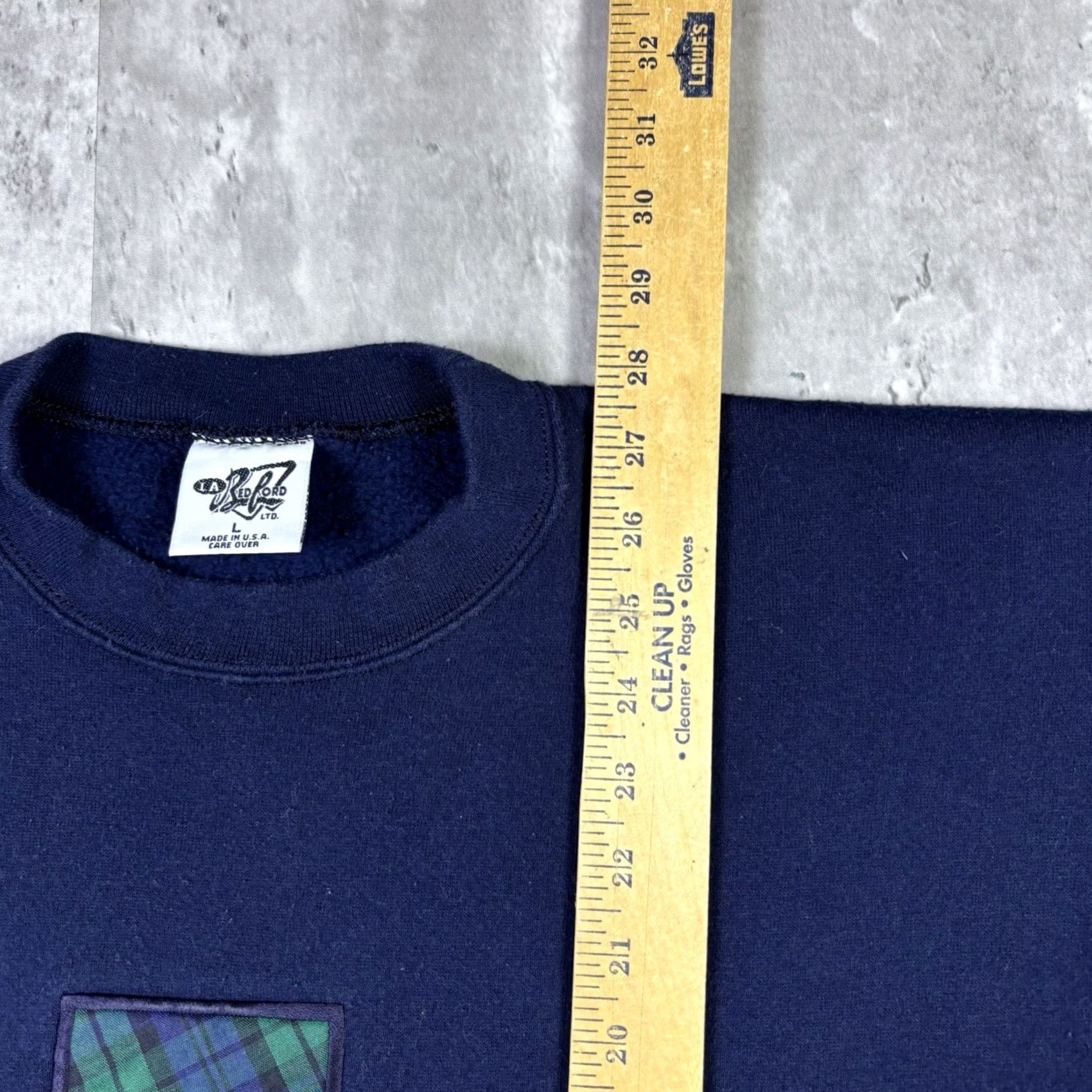 Vintage VINTAGE Alaska Sweatshirt Embroidered Navy Blue Pullover Adult Large 90s Size US L / EU 52-54 / 3 - 4 Thumbnail