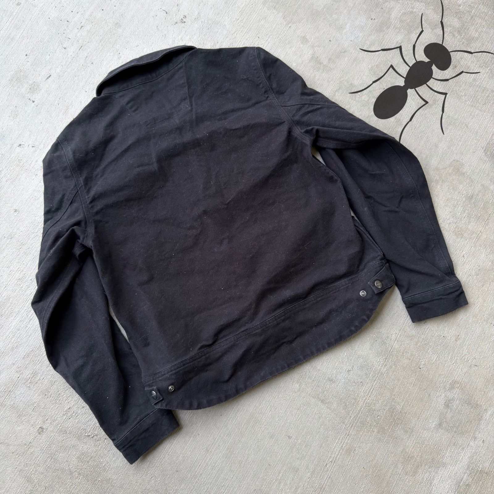 Carhartt × Vintage Carhartt black long sleeve zip up work wear shirt Size US S / EU 44-46 / 1 - 6 Thumbnail