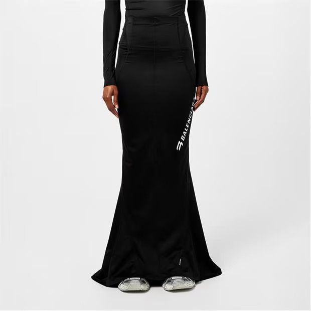 Balenciaga o1g2r1mq0924 Skirts in Black Size 22" - 3 Thumbnail